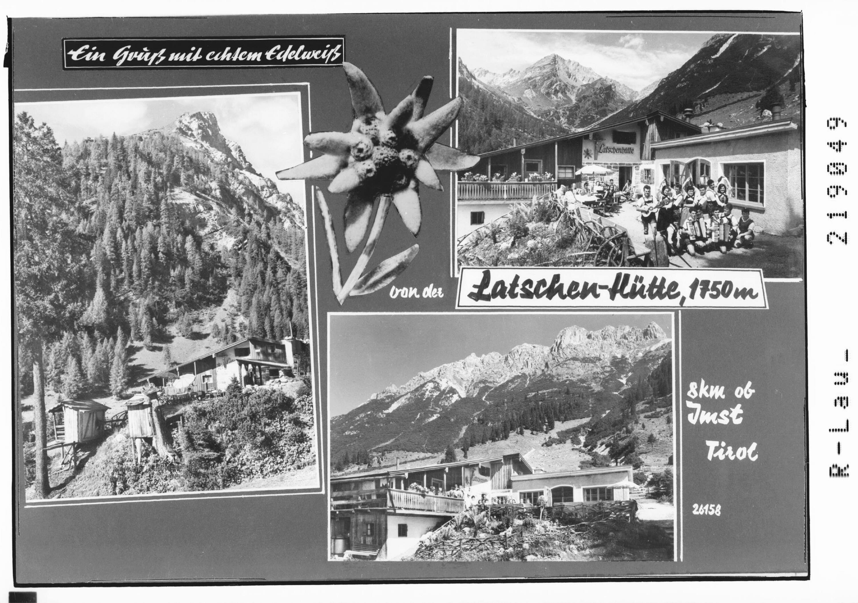 <<Ein>> Gruß mit echtem Edelweiß von der Latschenhütte 1750 m ob Imst Tirol></div>


    <hr>
    <div class=