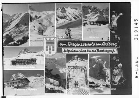 Vom Bregenzerwald zum Arlberg / Skifreuden rund um den Tannbergpaß von Risch-Lau