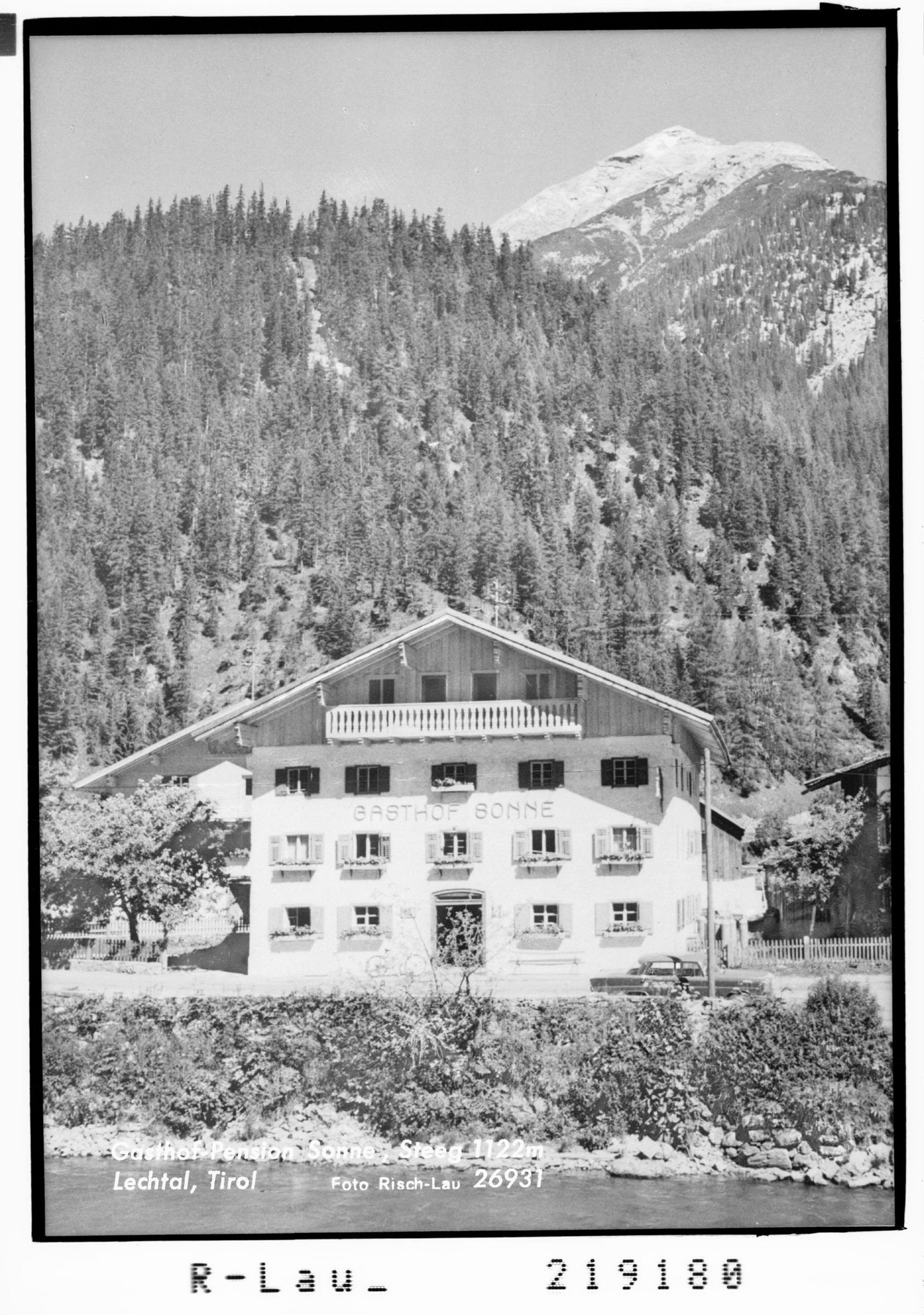 Gasthof Pension Sonne, Steeg 1122 m Lechtal, Tirol></div>


    <hr>
    <div class=