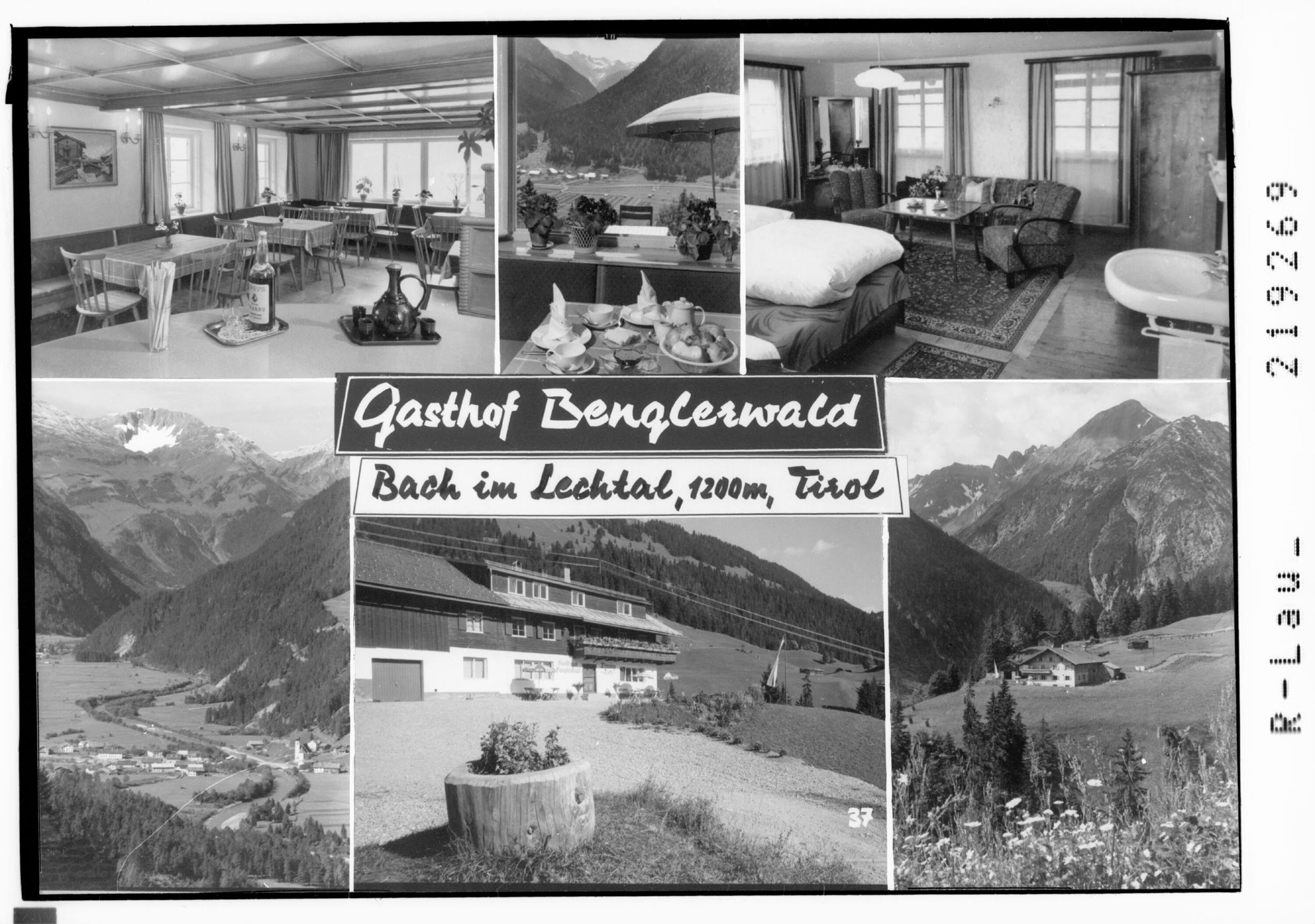 Gasthof Benglerwald Bach im Lechtal 1200 m, Tirol></div>


    <hr>
    <div class=