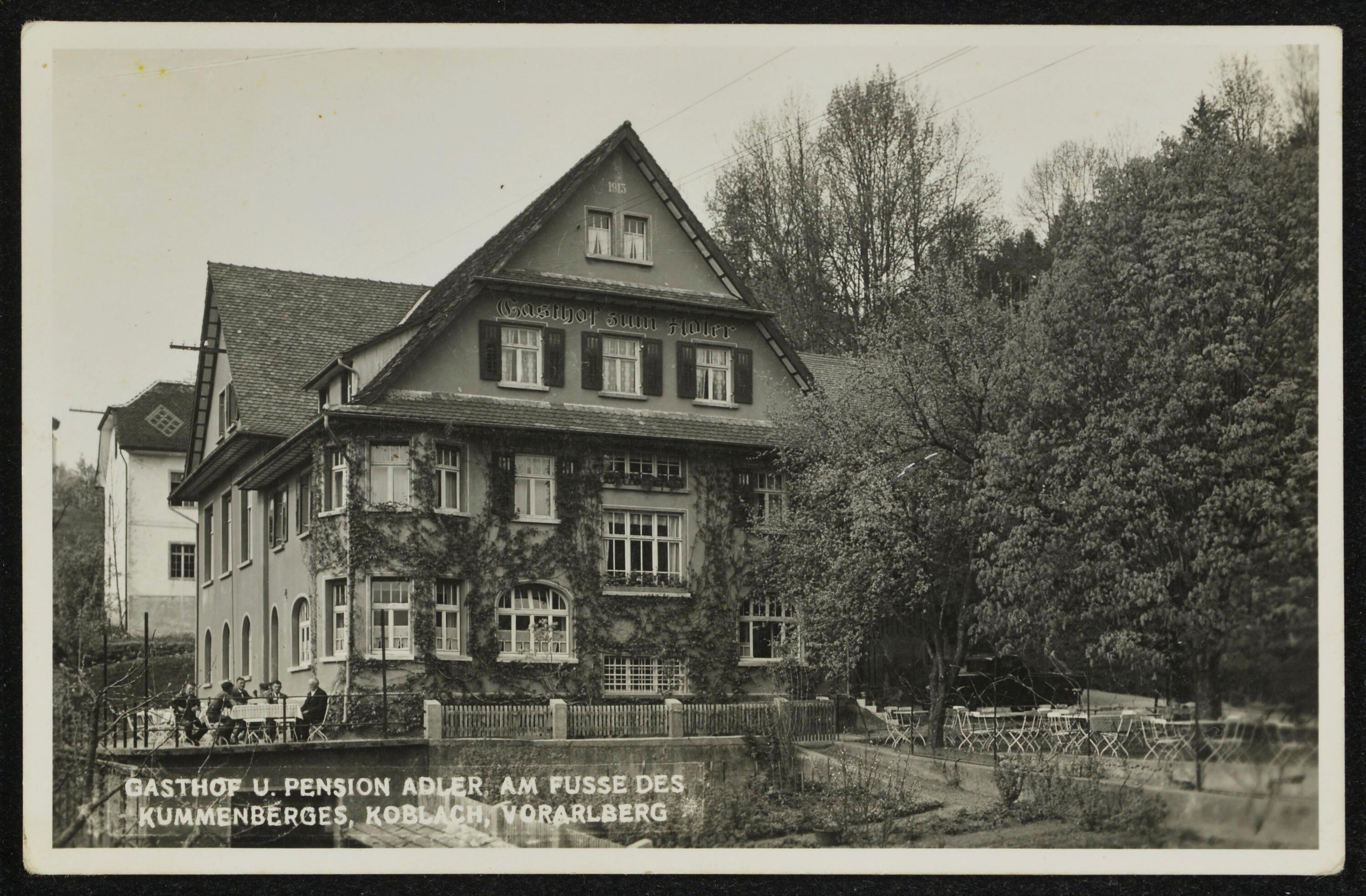 Gasthof u. Pension Adler am Fusse des Kummenberges, Koblach, Vorarlberg></div>


    <hr>
    <div class=