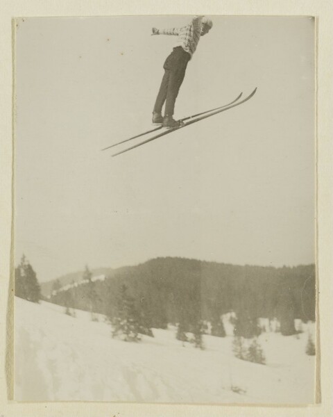 Skispringen, Sepp Oswald / Fotograf: Norbert Bertolini von Bertolini, Norbert