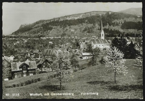 Wolfurt, mit Gebhardsberg Vorarlberg von Risch-Lau