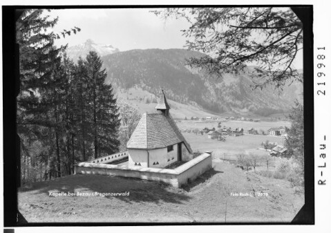 Kapelle bei Bezau im Bregenzerwald von Risch-Lau