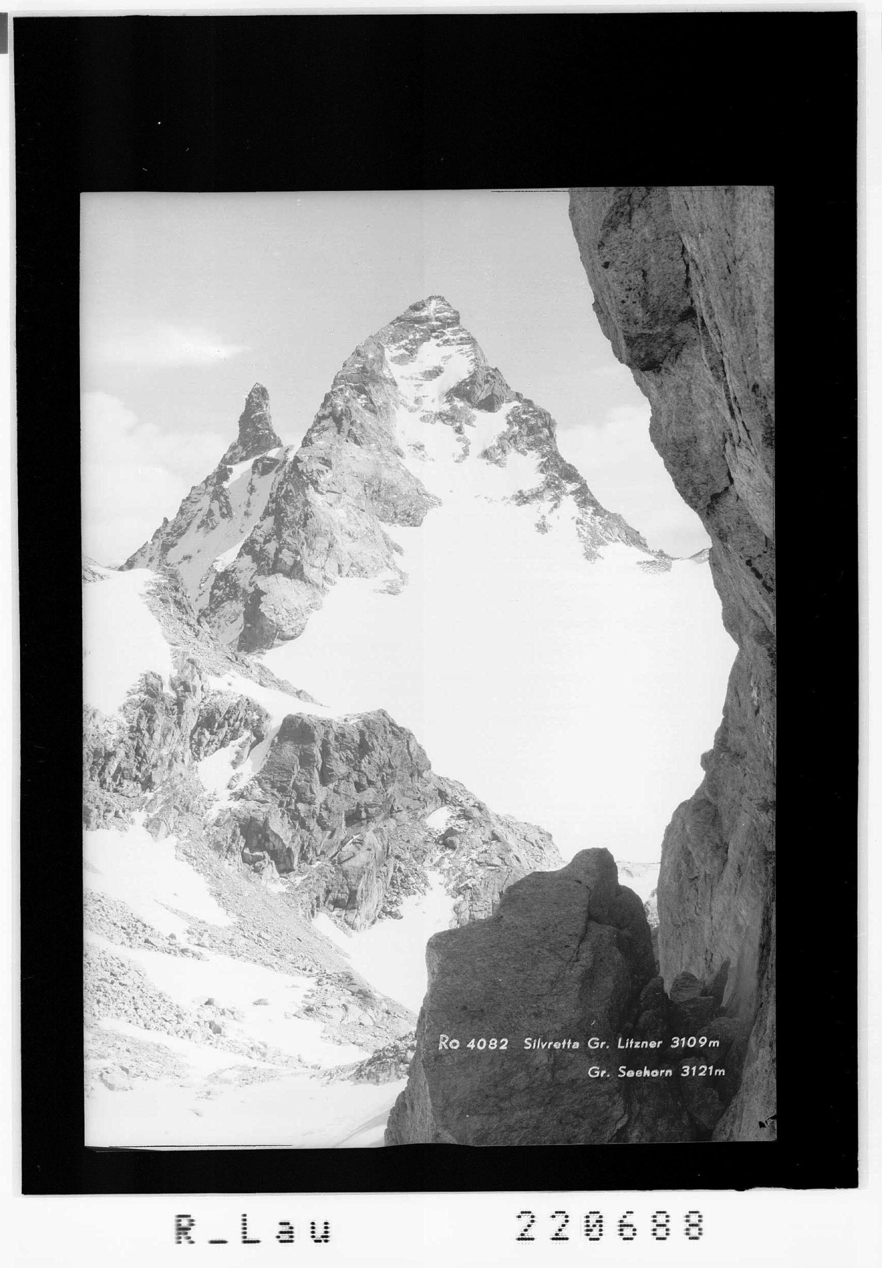 Silvretta / Grosser Litzner 3109 m - Grosses Seehorn 3121 m></div>


    <hr>
    <div class=