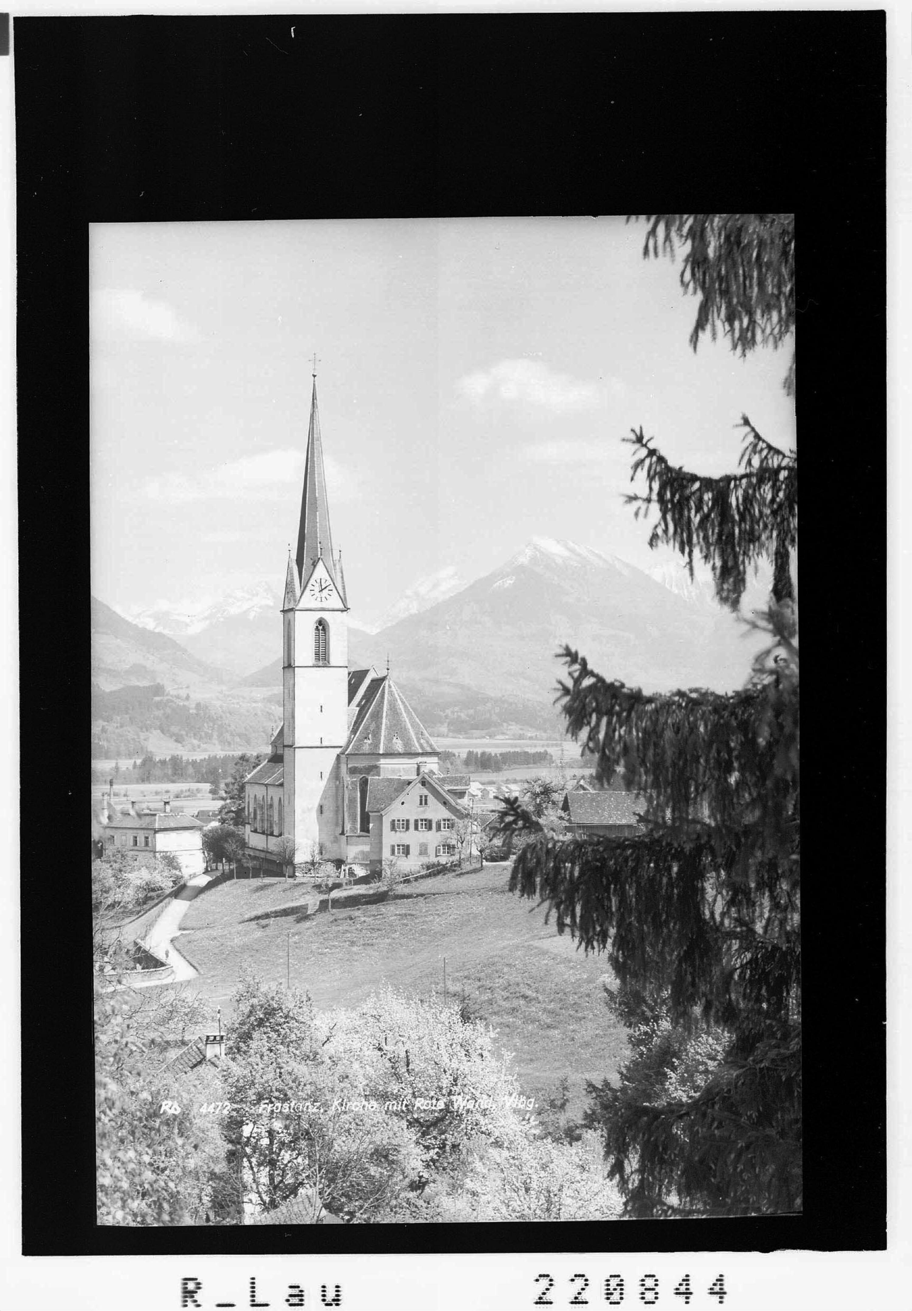 Frastanz / Kirche mit Rote Wand / Vorarlberg></div>


    <hr>
    <div class=