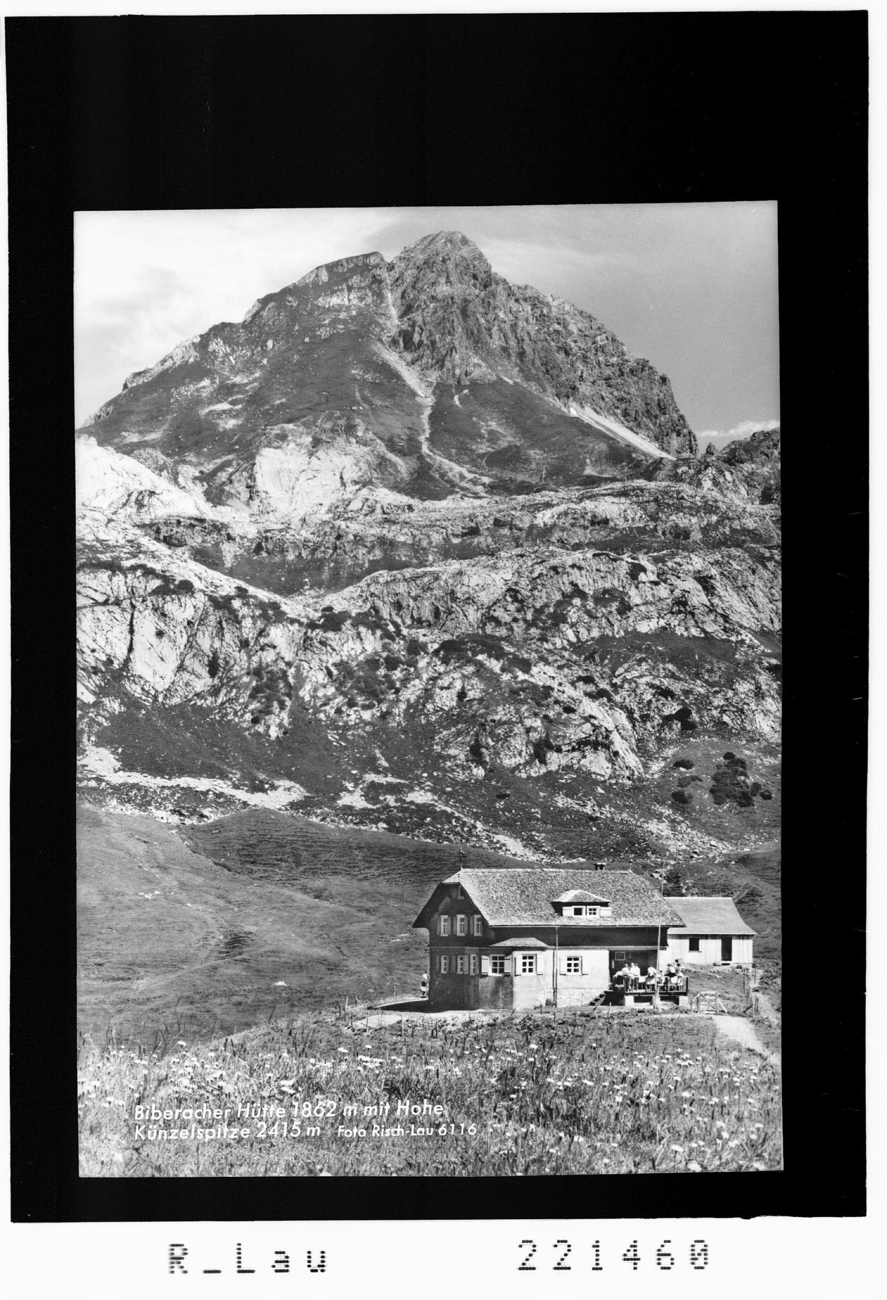 Biberacher Hütte 1862 m mit Hohe Künzelspitze 2415 m></div>


    <hr>
    <div class=