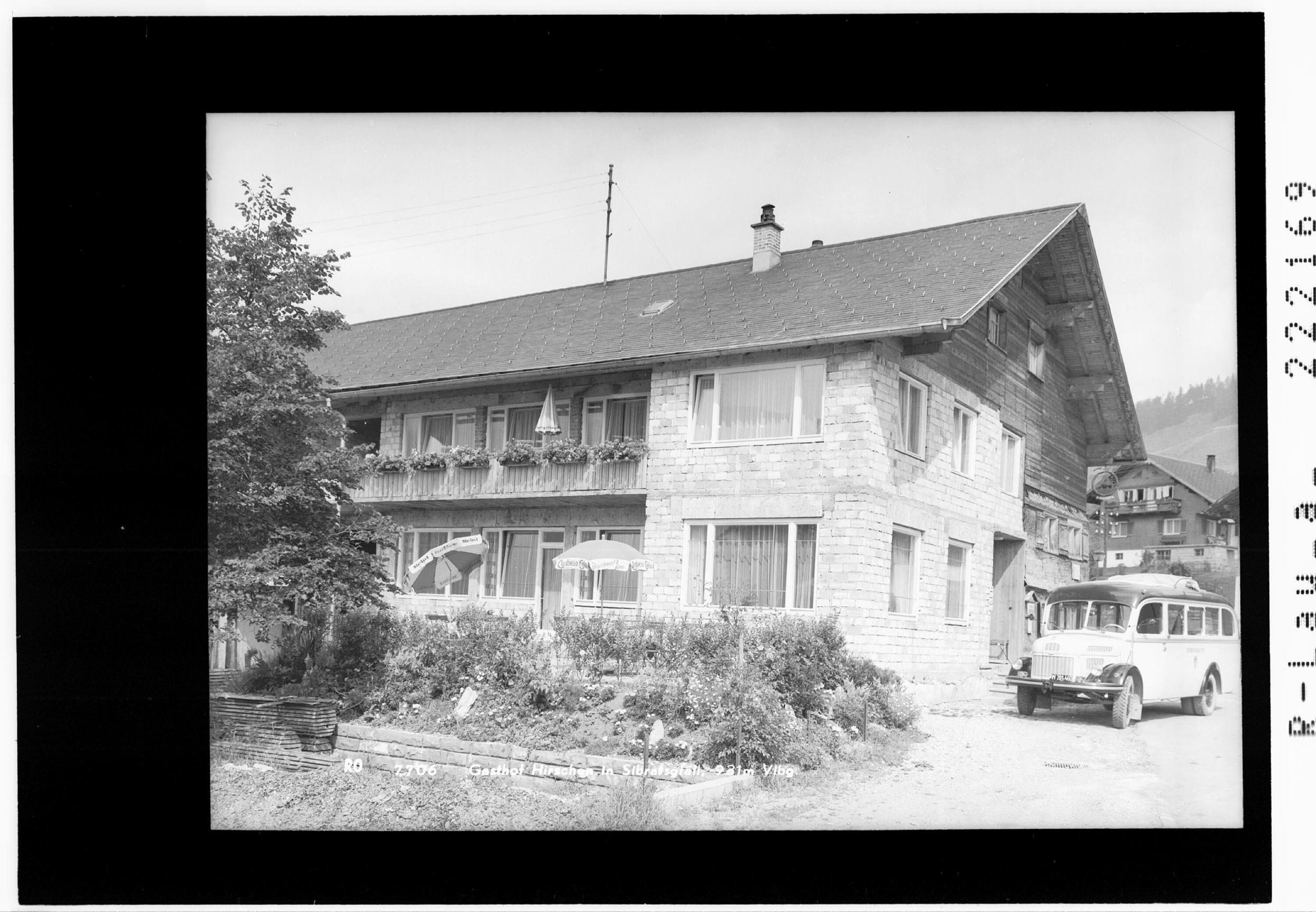 Gasthof Hirschen in Sibratsgfäll 931 m / Vorarlberg></div>


    <hr>
    <div class=