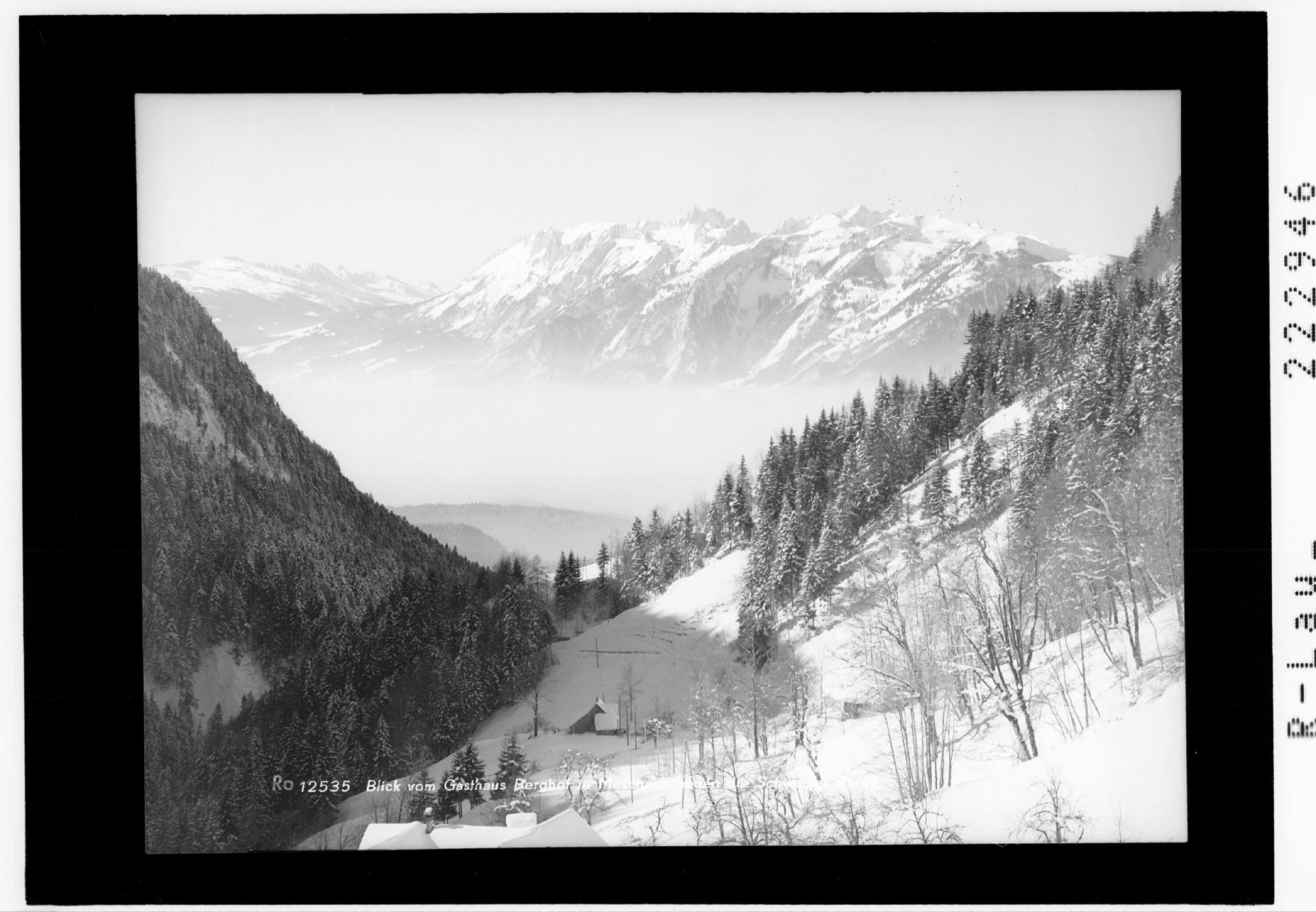 Blick vom Gasthaus Berghof in Meschach gegen die Schweizer Berge></div>


    <hr>
    <div class=