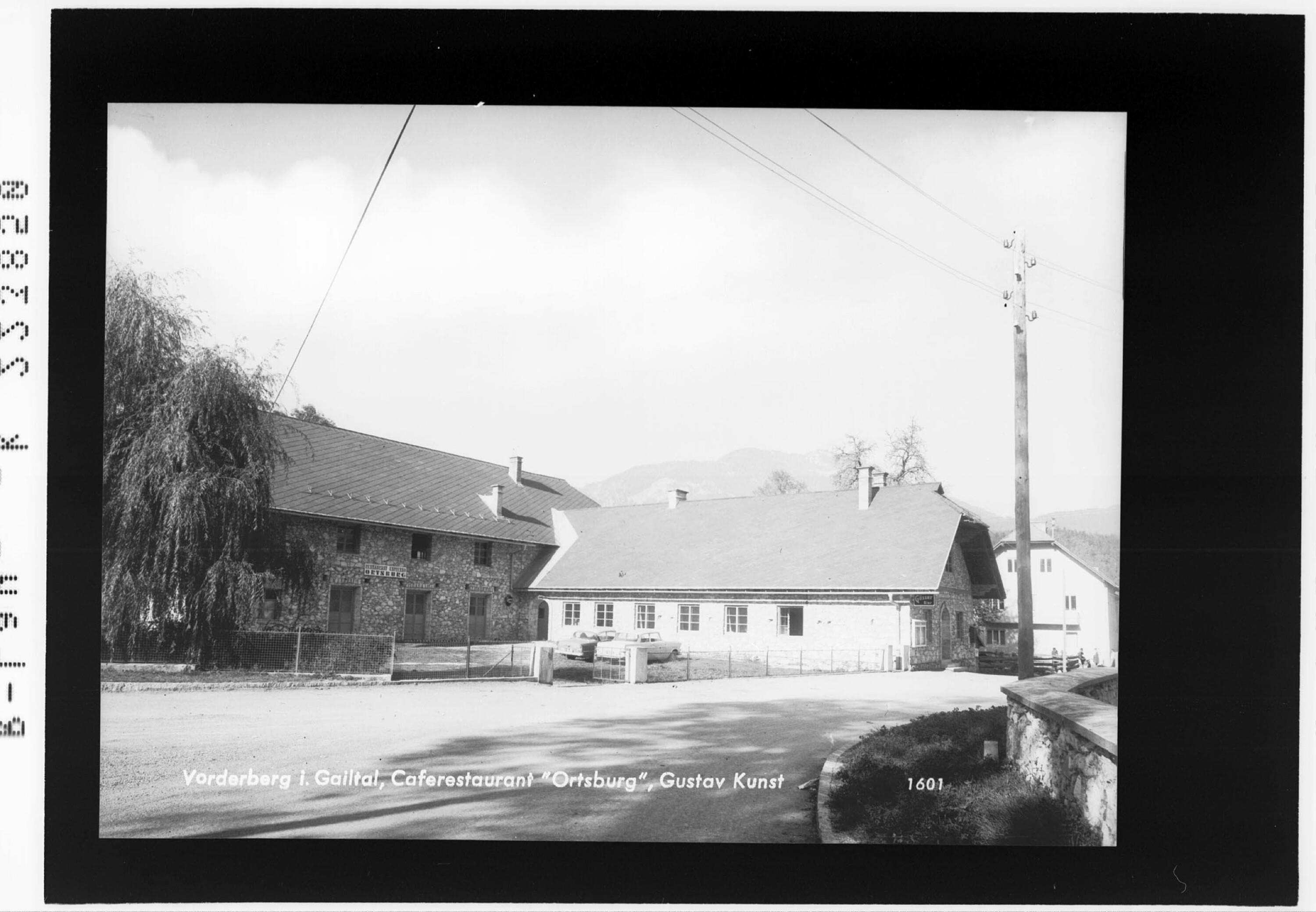 Vorderberg im Gailtal / Caferestaurant Ortsburg / Gustav Kunst></div>


    <hr>
    <div class=