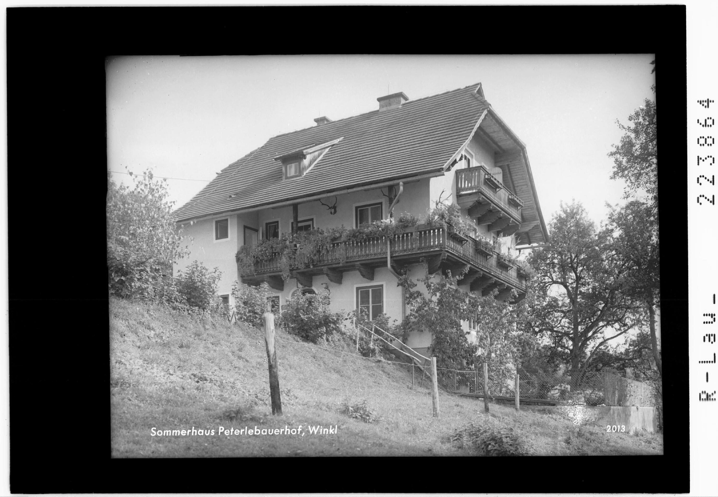 Sommerhaus Peterlebauerhof / Winkl></div>


    <hr>
    <div class=