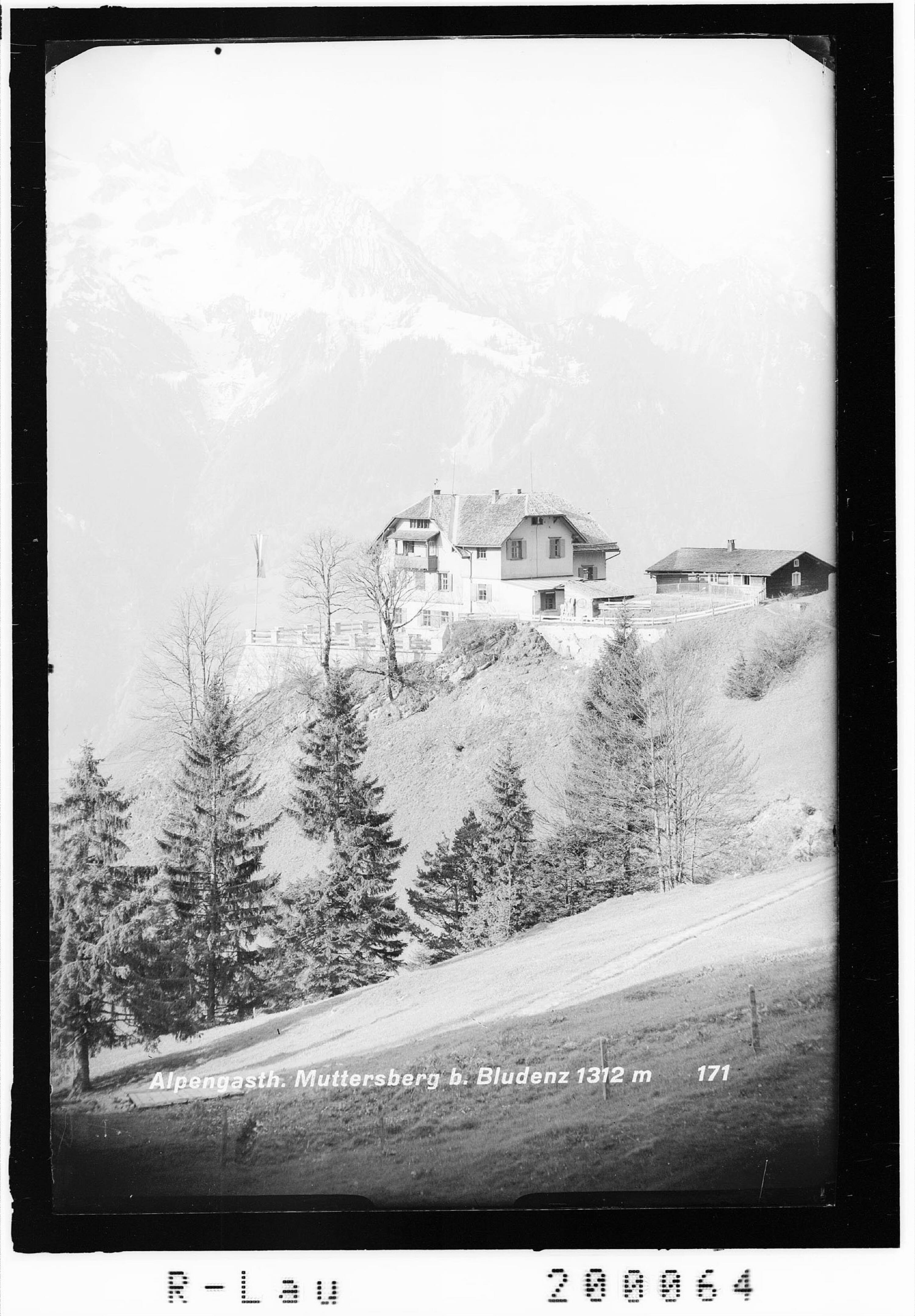 Alpengasthaus Muttersberg bei Bludenz 1312 m></div>


    <hr>
    <div class=