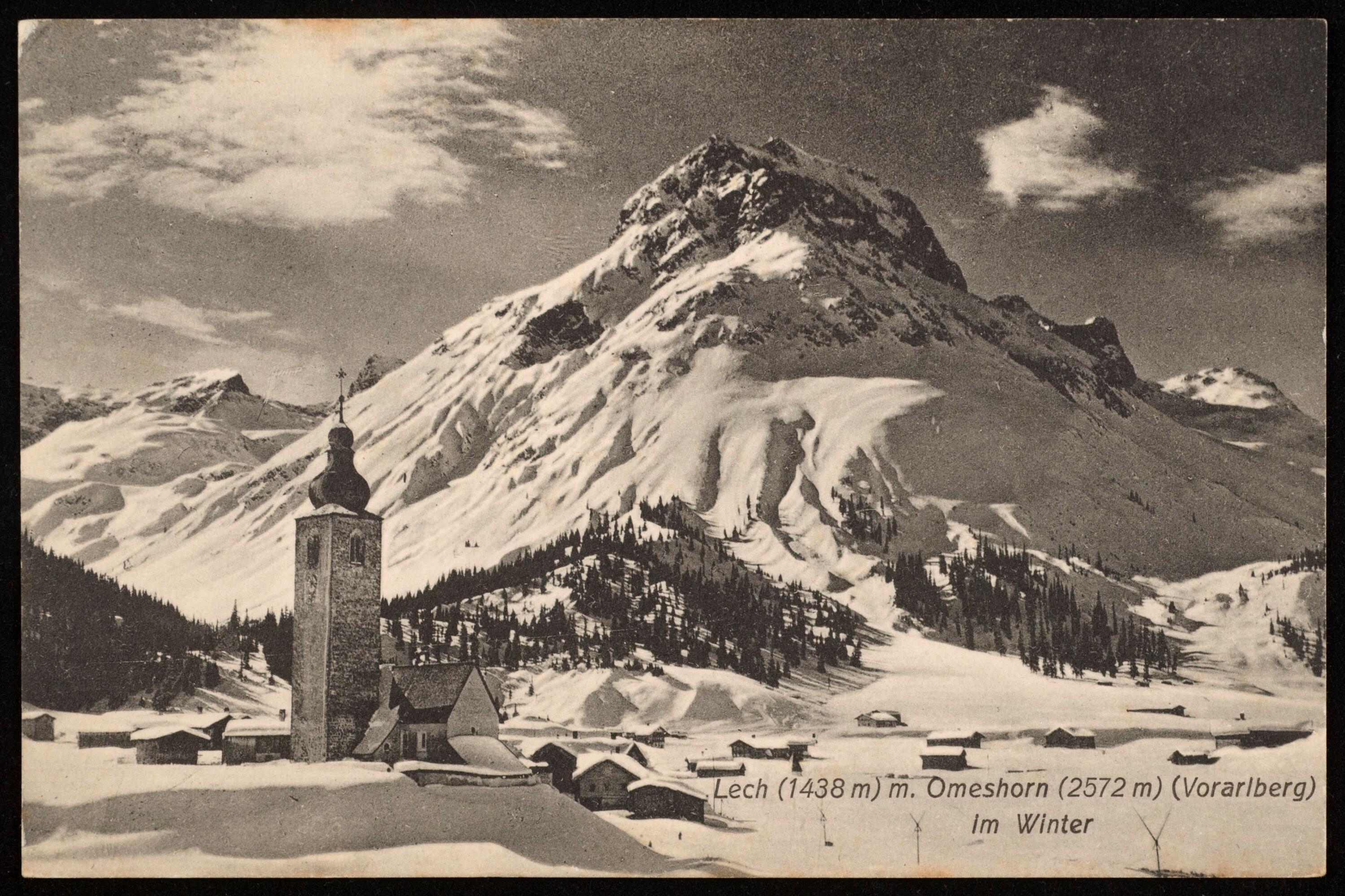 Lech (1438 m) m. Omeshorn (2572 m) (Vorarlberg)></div>


    <hr>
    <div class=