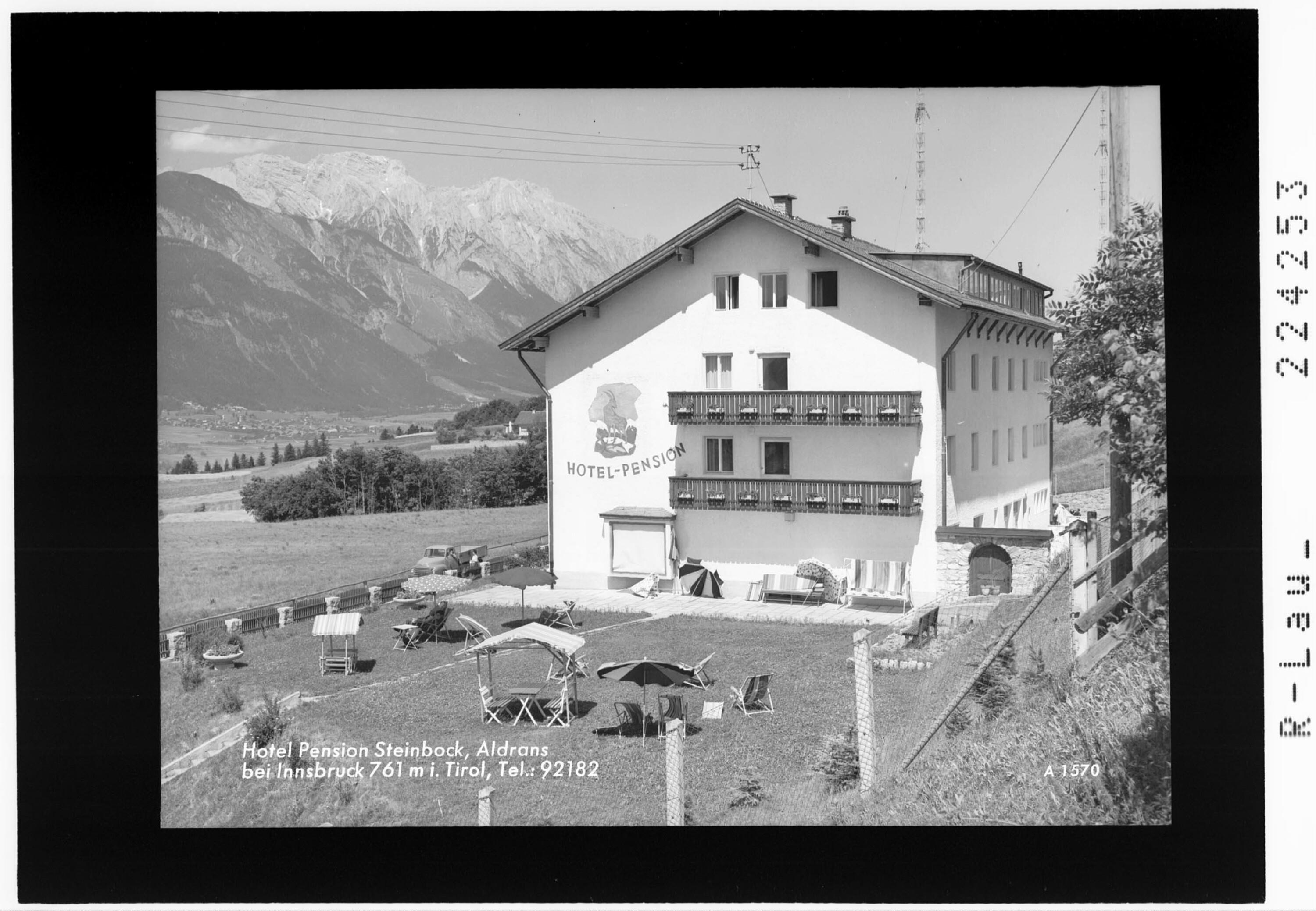 Hotel Pension Steinbock / Aldrans bei Innsbruck 761 m / Tirol></div>


    <hr>
    <div class=