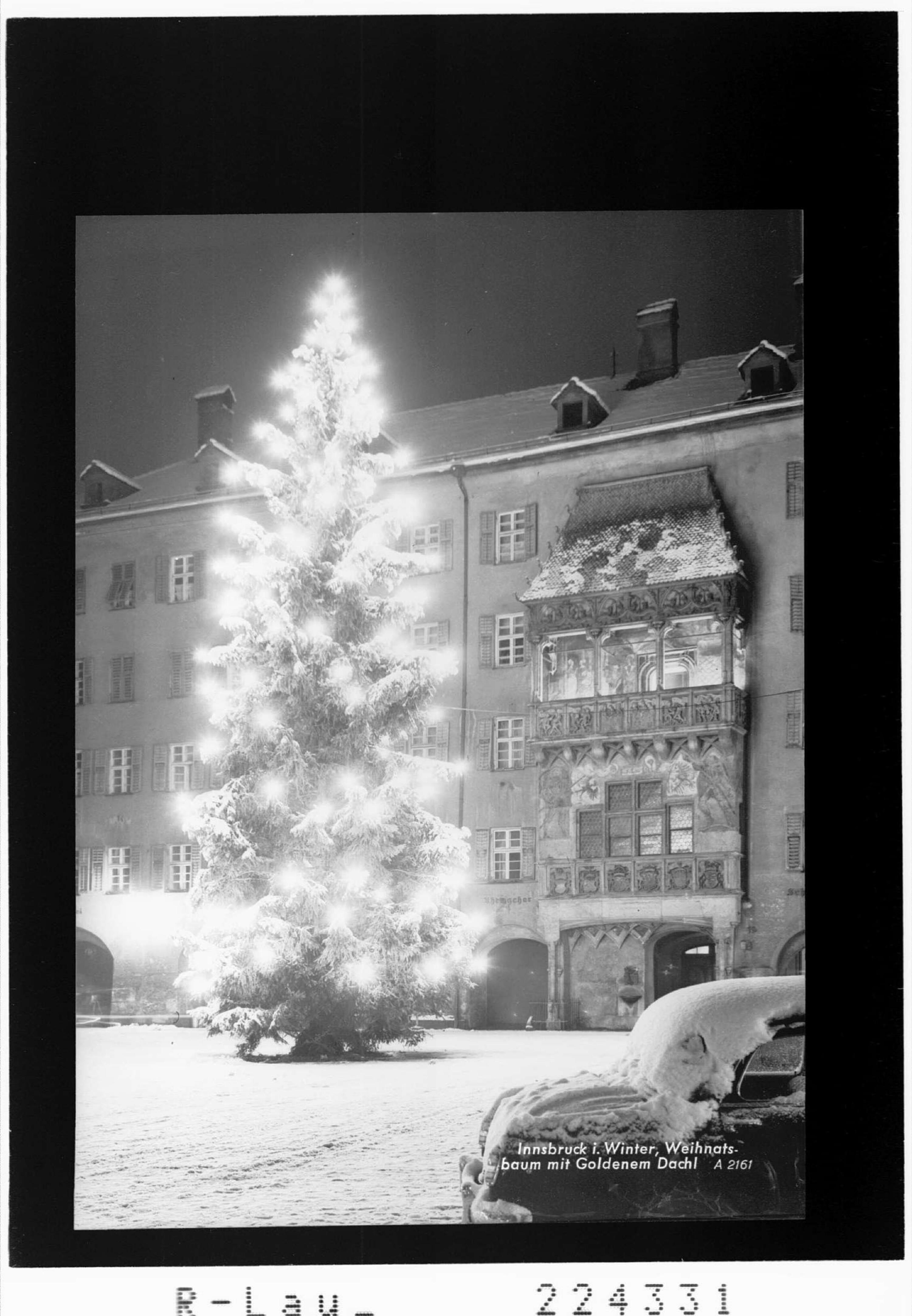 Innsbruck im Winter / Weihnachtsbaum vor dem Goldenen Dachl></div>


    <hr>
    <div class=