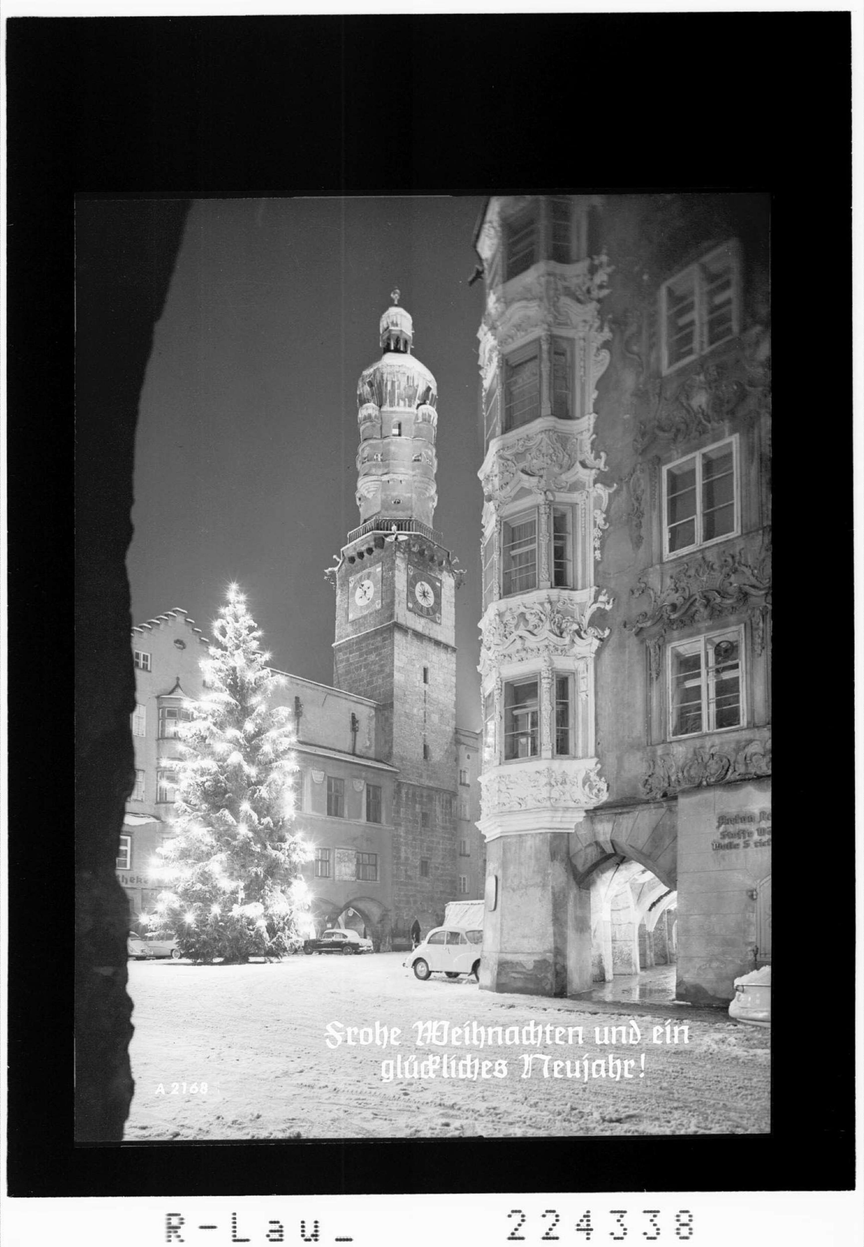 Innsbruck im Winter / Stadtturm und Helblinghaus mit Weihnachtsbaum></div>


    <hr>
    <div class=