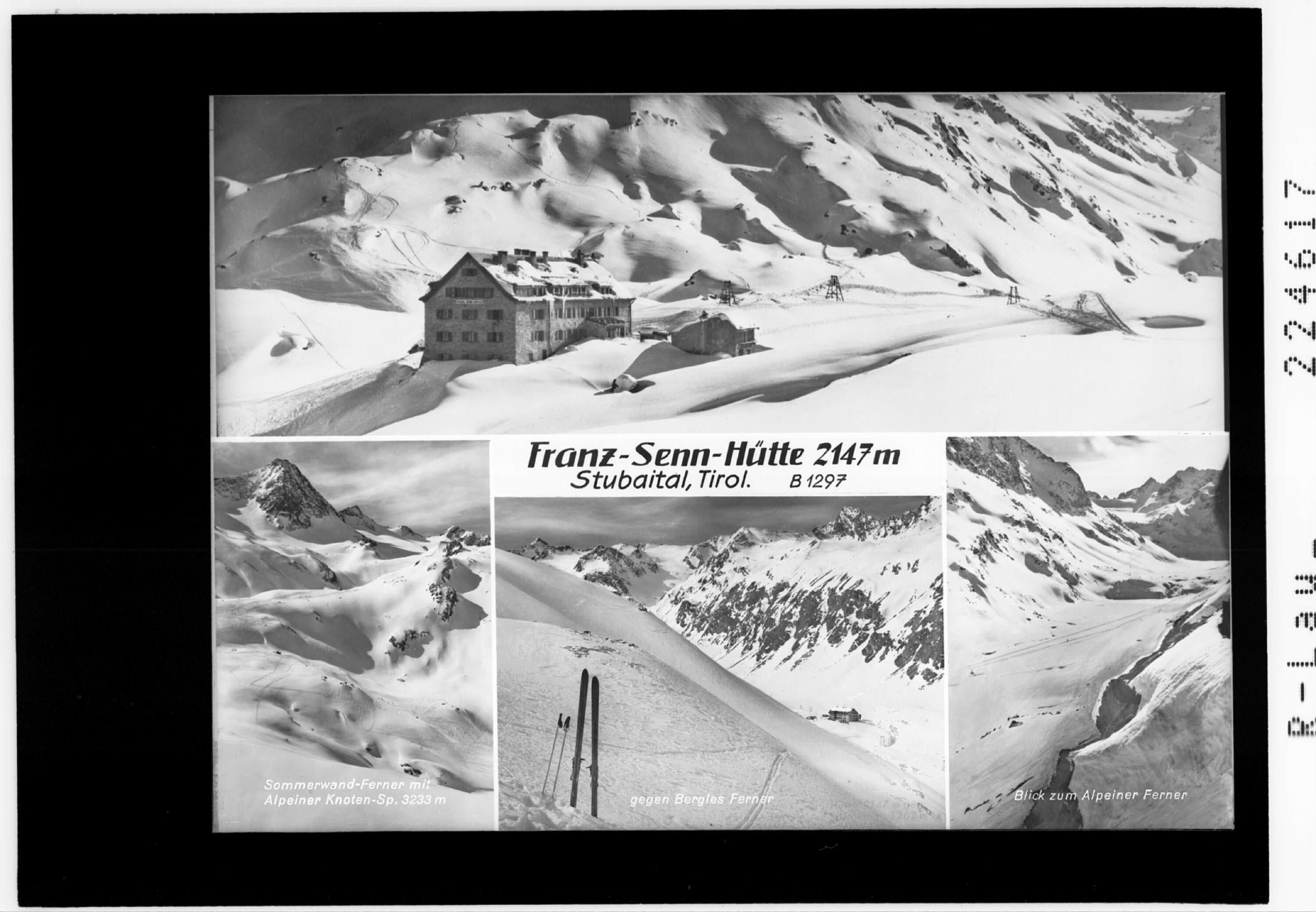Franz Senn Hütte 2147 m / Stubaital / Tirol></div>


    <hr>
    <div class=