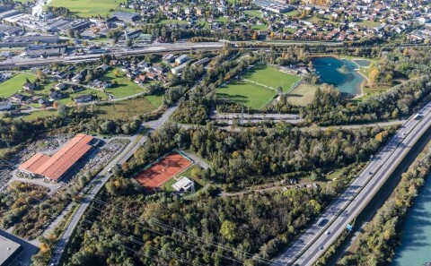 Frastanz - Tennisplatz, Marmorwerk Prenn, Fußballplatz, Naturbad Untere Au von Amt der Vorarlberger Landesregierung Abteilung Raumplanung