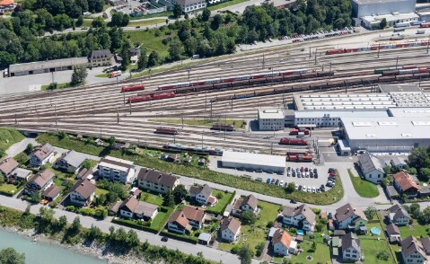 Bludenz - Gleisanlagen von Amt der Vorarlberger Landesregierung Abteilung Raumplanung