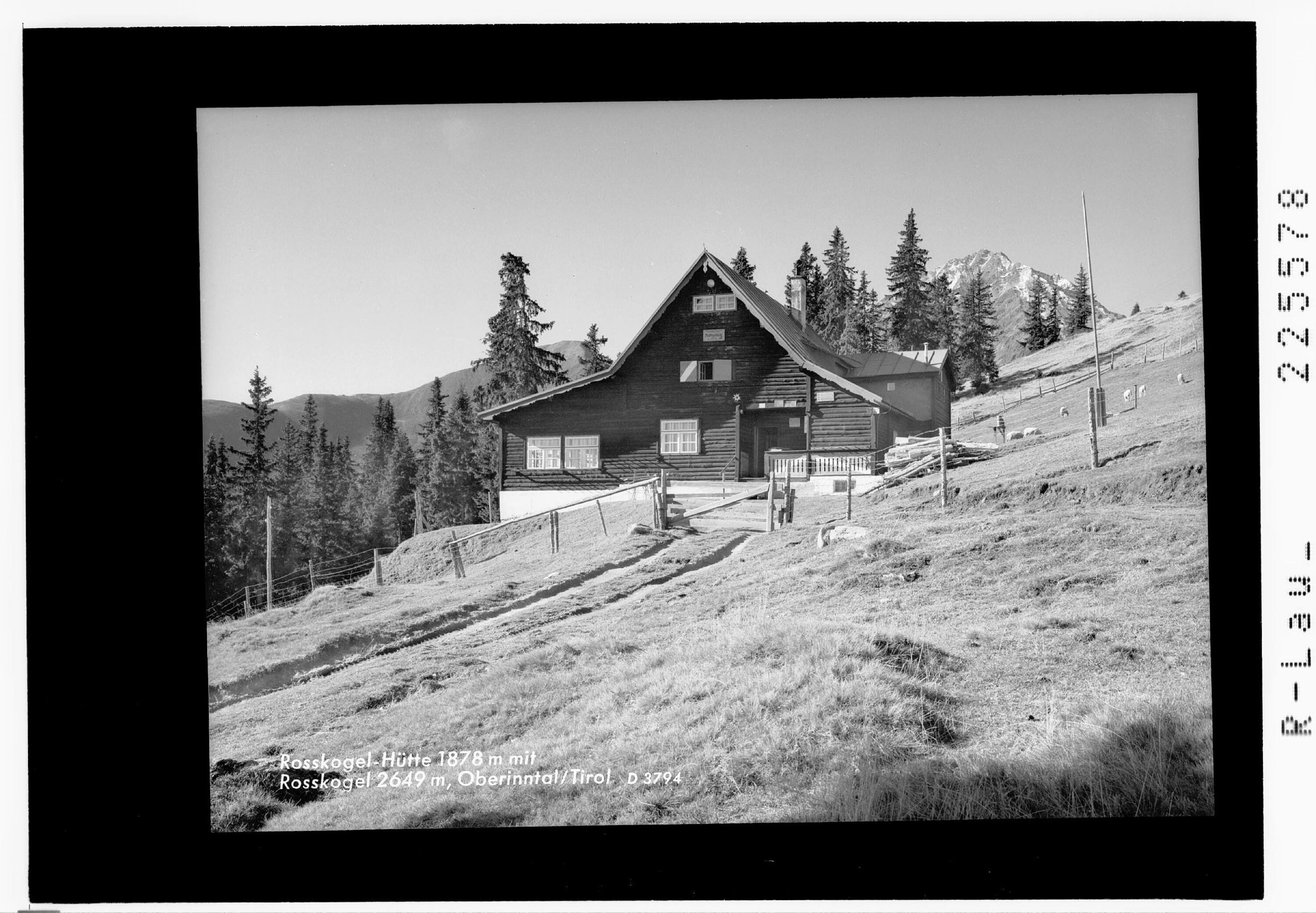 Rosskogel Hütte 1878 m mit Rosskogel 2649 m / Oberinntal / Tirol></div>


    <hr>
    <div class=