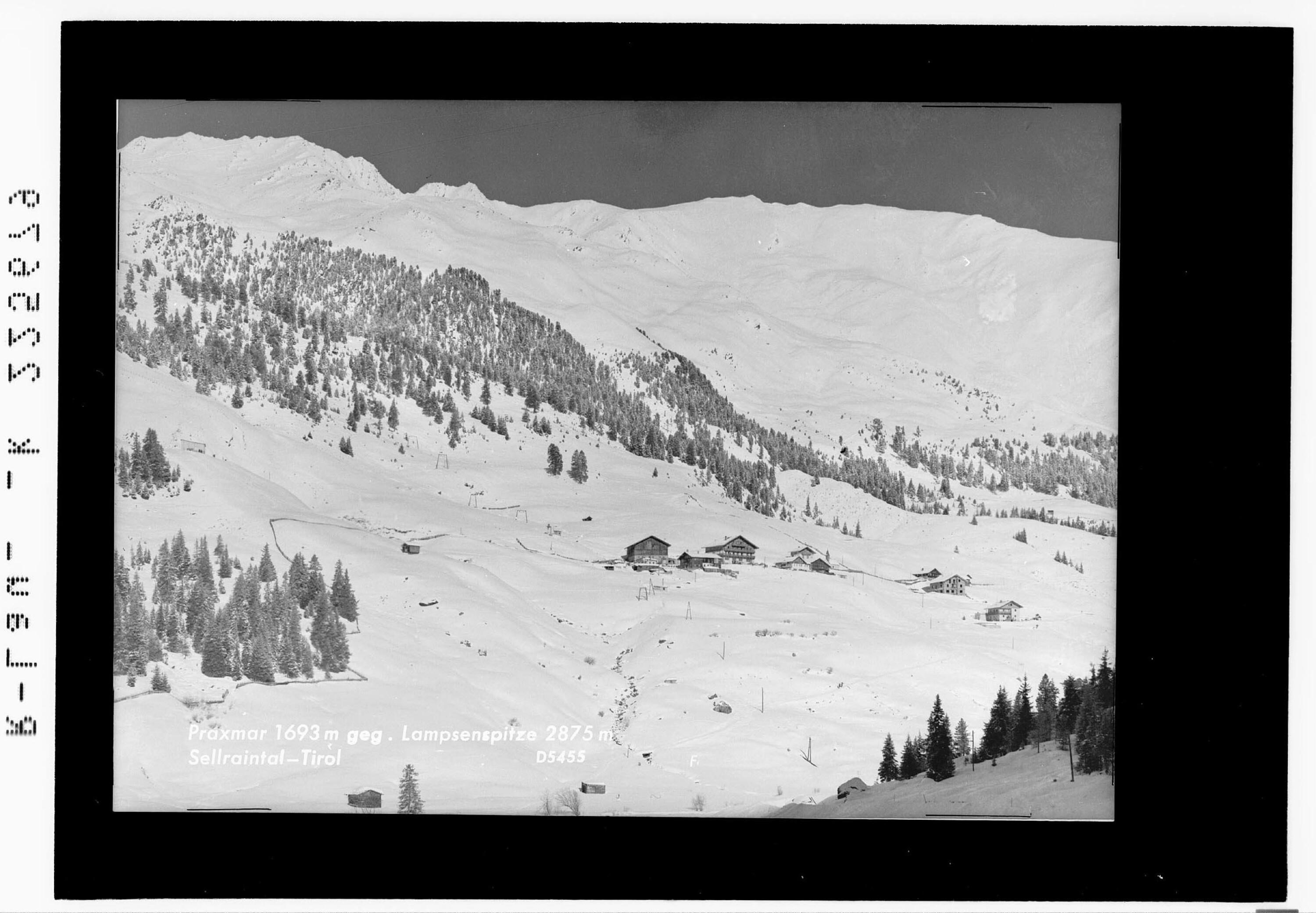 Praxmar 1693 m gegen Lampsenspitze 2875 m / Sellraintal - Tirol></div>


    <hr>
    <div class=