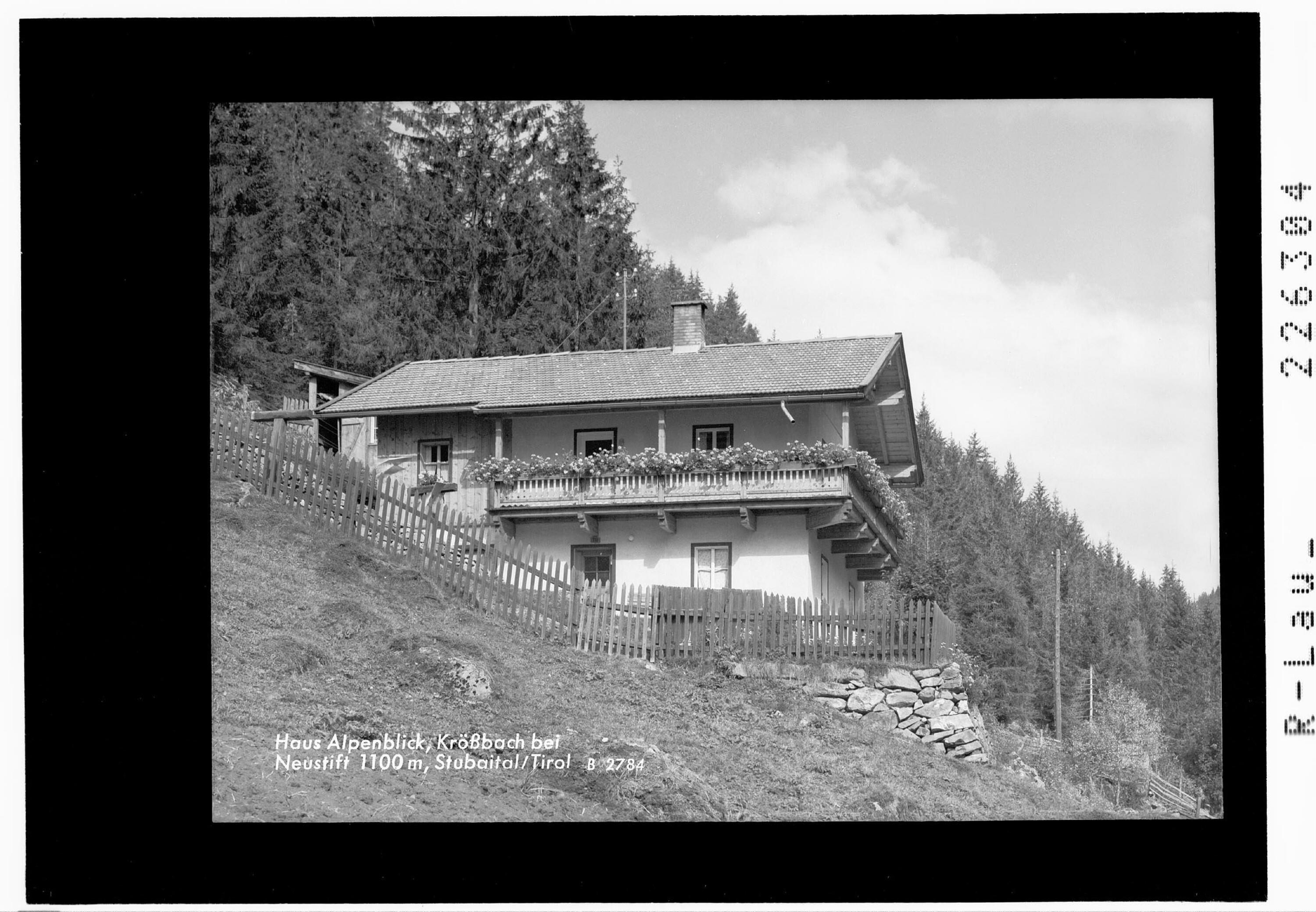 Haus Alpenblick / Krößbach bei Neustift im Stubaital / Tirol></div>


    <hr>
    <div class=