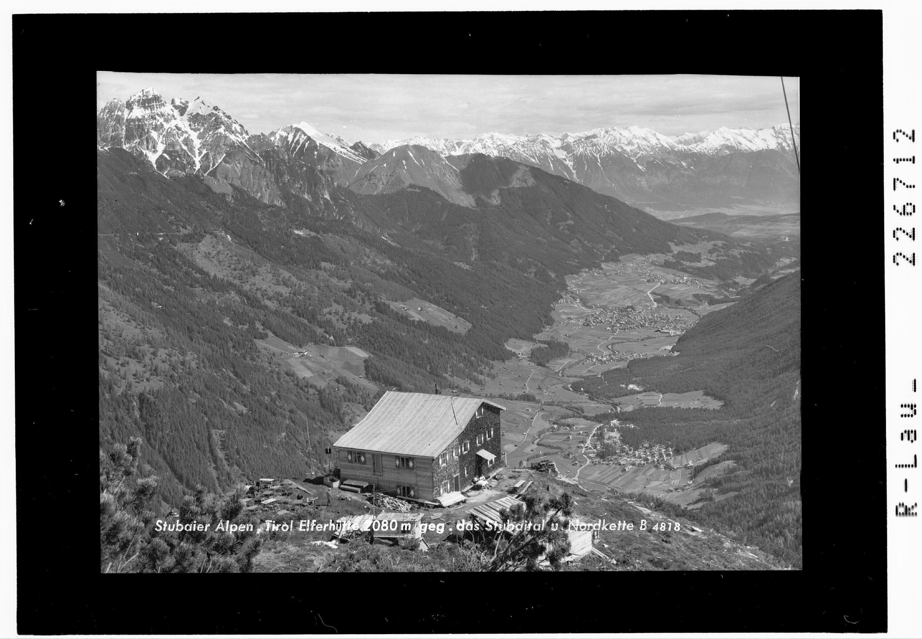 Stubaier Alpen / Tirol / Elferhütte 1950 m gegen Stubaital und Nordkette></div>


    <hr>
    <div class=
