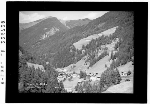 Gries am Brenner 1168 m / Wipptal / Tirol von Wilhelm Stempfle