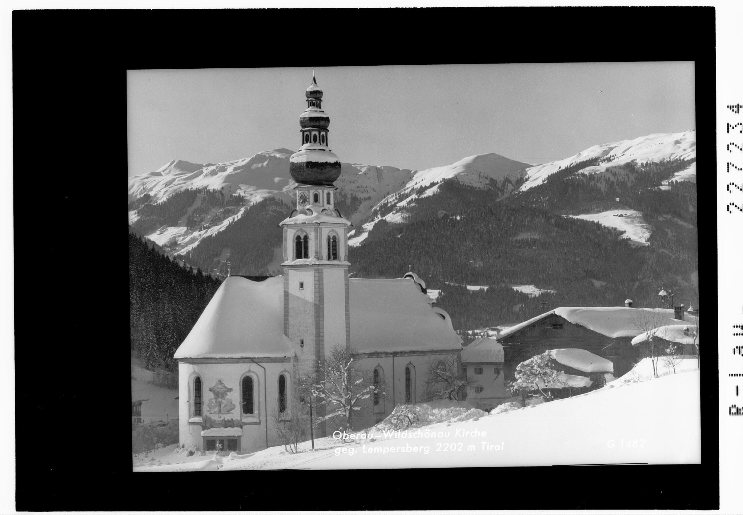 Oberau - Wildschönau / Kirche gegen Lempersberg 2202 m / Tirol></div>


    <hr>
    <div class=