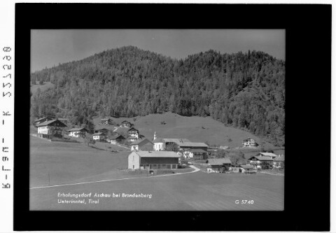 Erholungsdorf Aschau bei Brandenberg / Unterinntal / Tirol von Wilhelm Stempfle