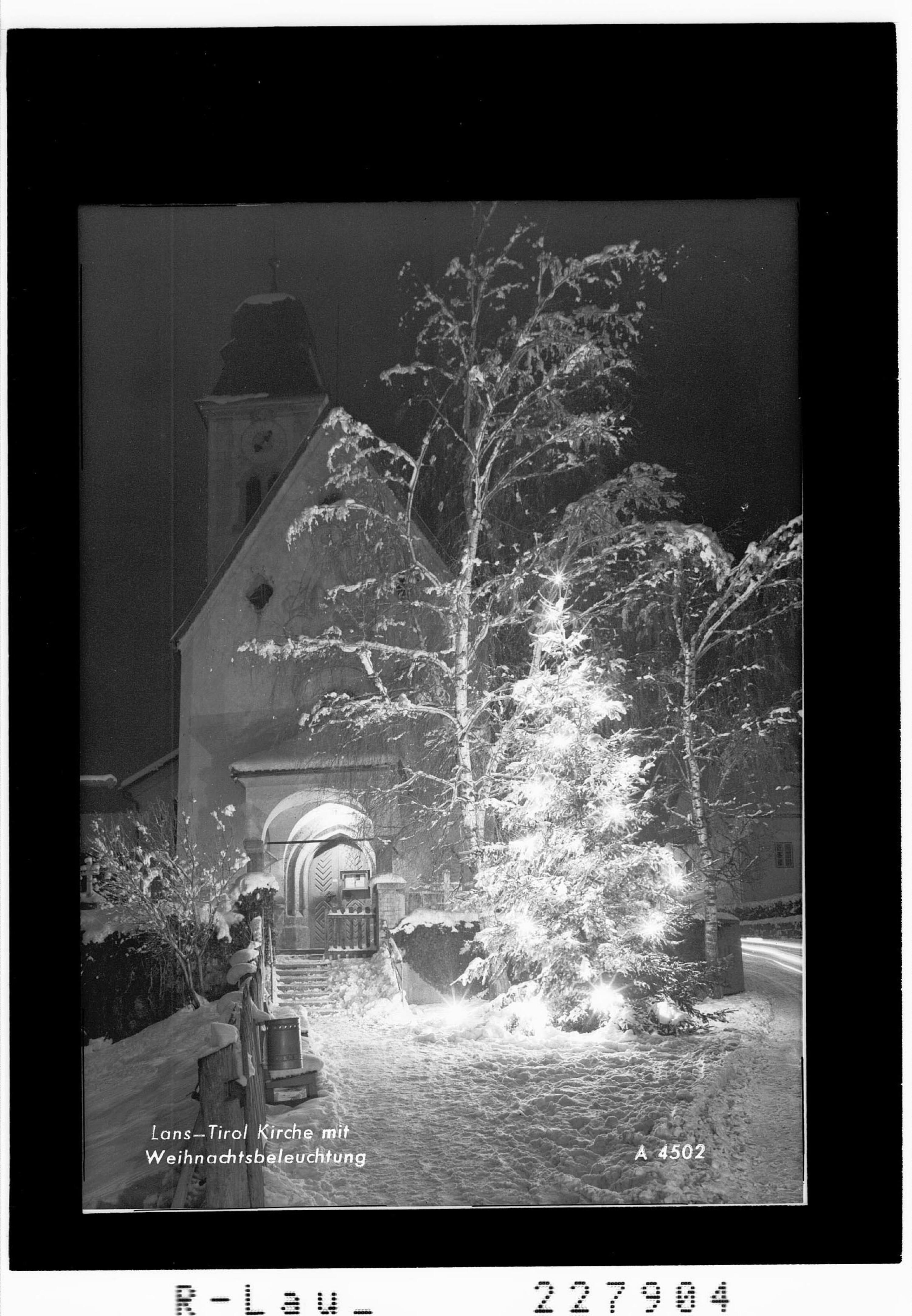 Lans - Tirol / Kirche mit Weihnachtsbeleuchtung></div>


    <hr>
    <div class=