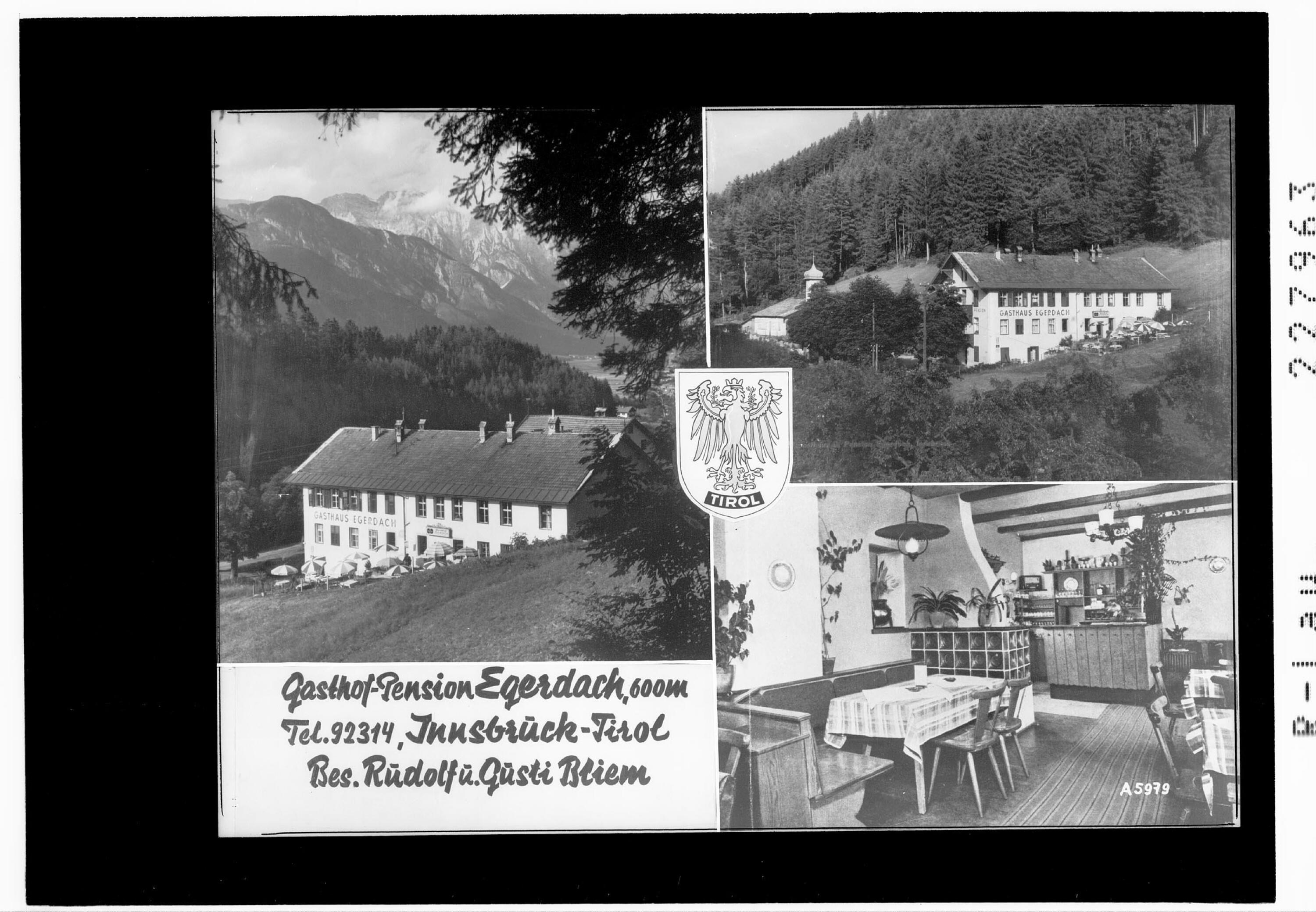 Gasthof Pension Egerdach / Innsbruck / Tirol></div>


    <hr>
    <div class=