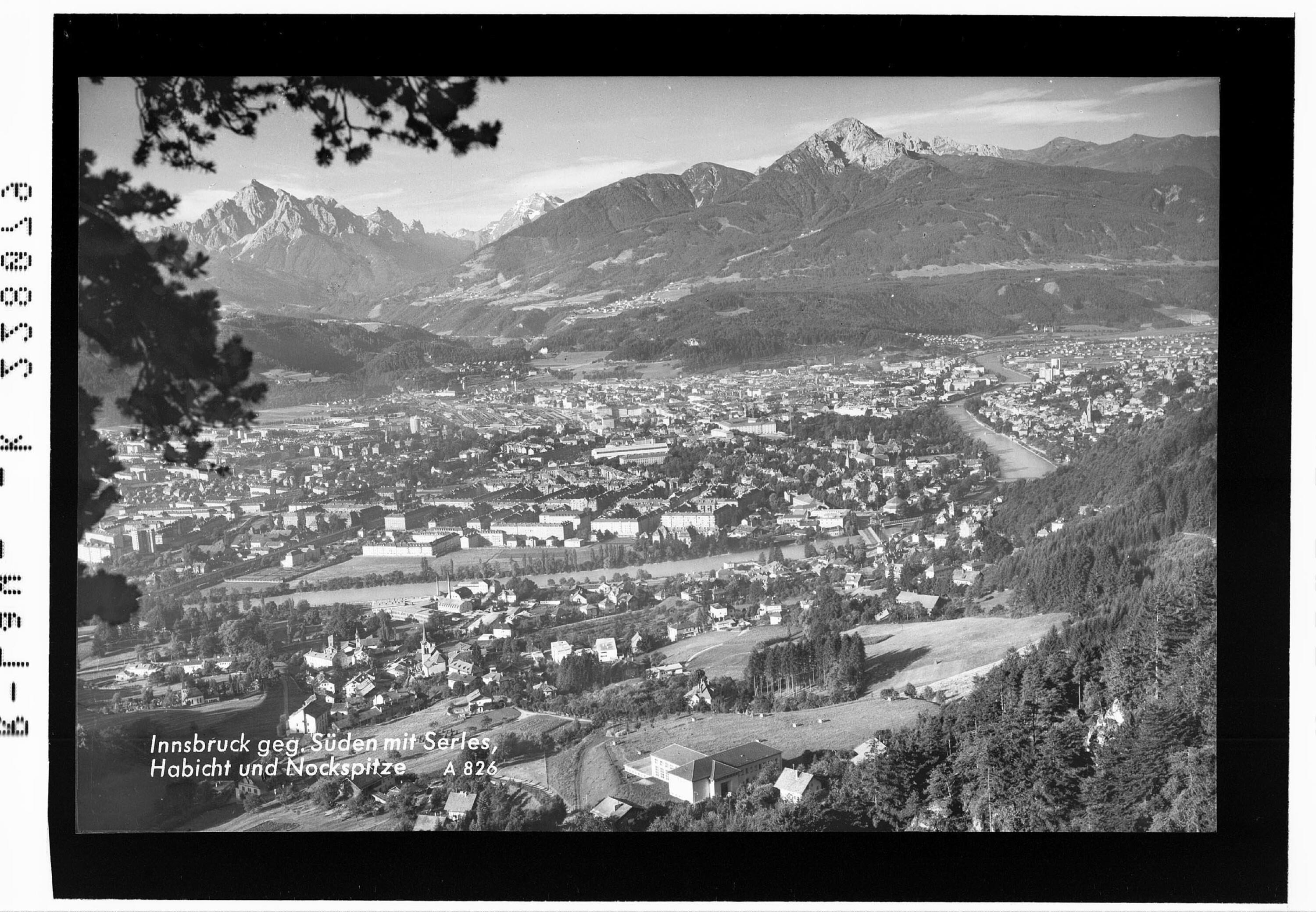 Innsbruck gegen Süden mit Serles - Habicht und Nockspitze></div>


    <hr>
    <div class=