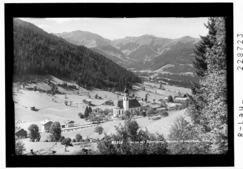 Oberau mit Schatzberg / Hochtal Wildschönau / Tirol von Wilhelm Stempfle