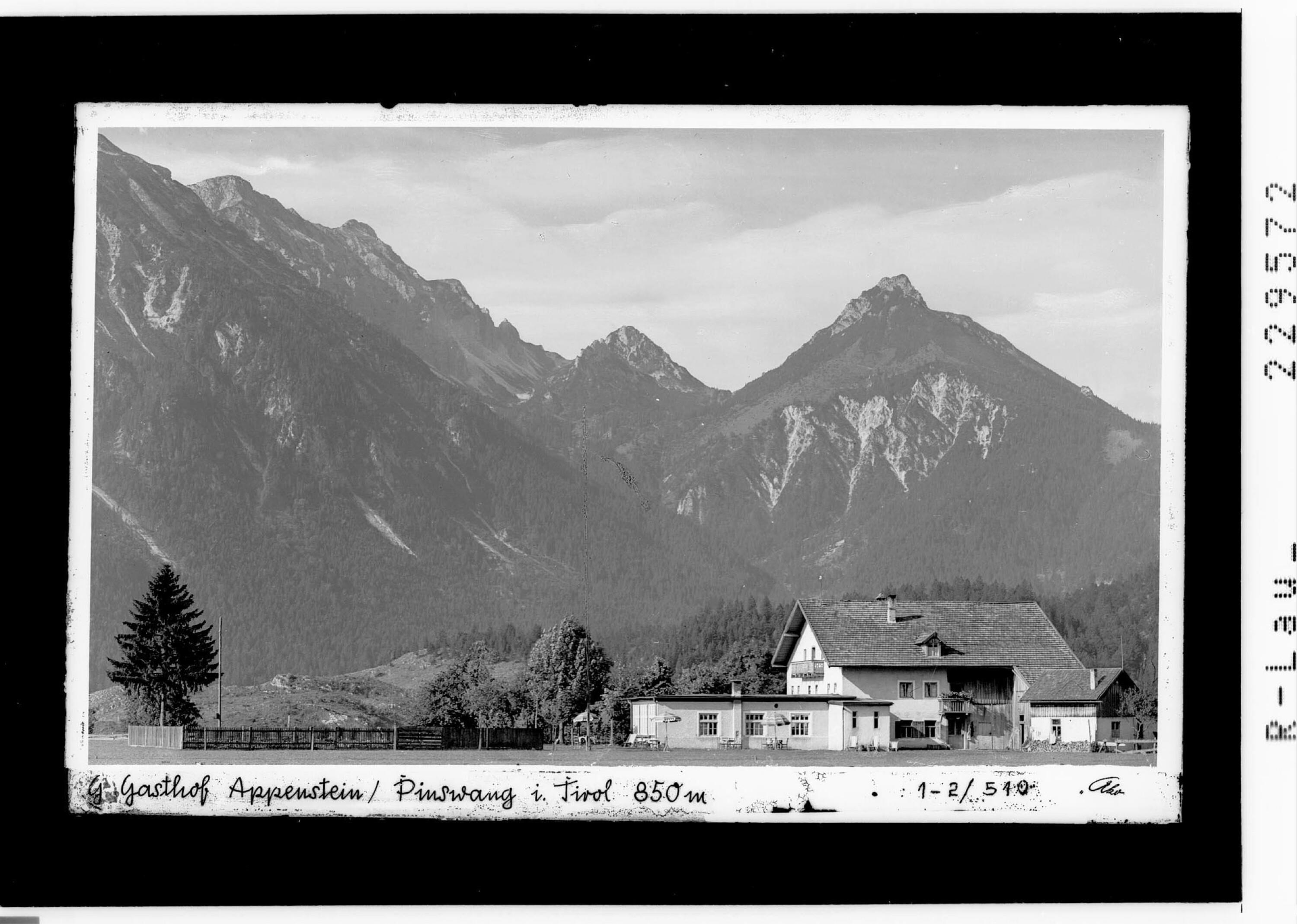 Gasthof Appenstein / Pinswang in Tirol 850 m></div>


    <hr>
    <div class=