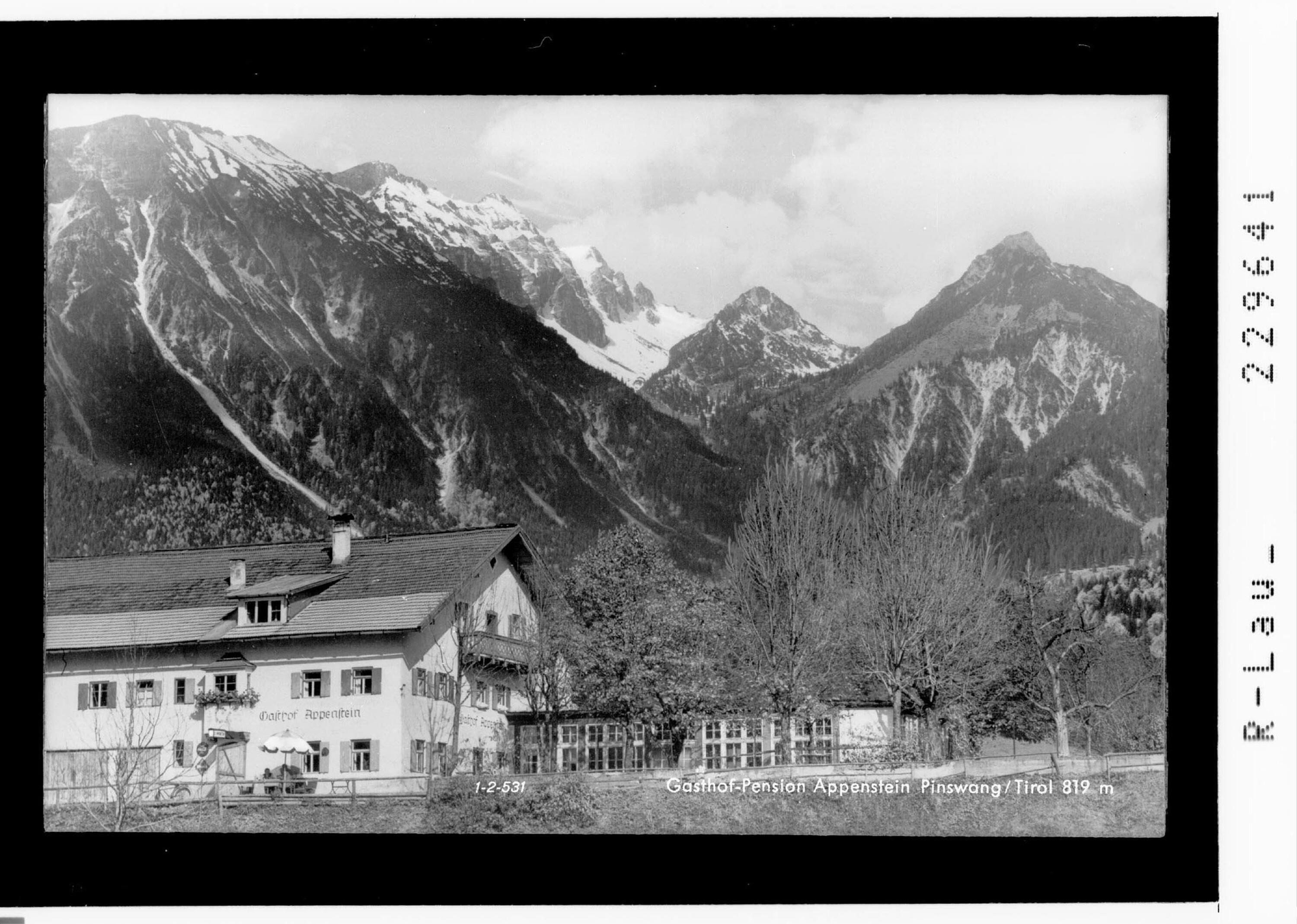 Gasthof Pension Appenstein / Pinswang / Tirol 819 m></div>


    <hr>
    <div class=