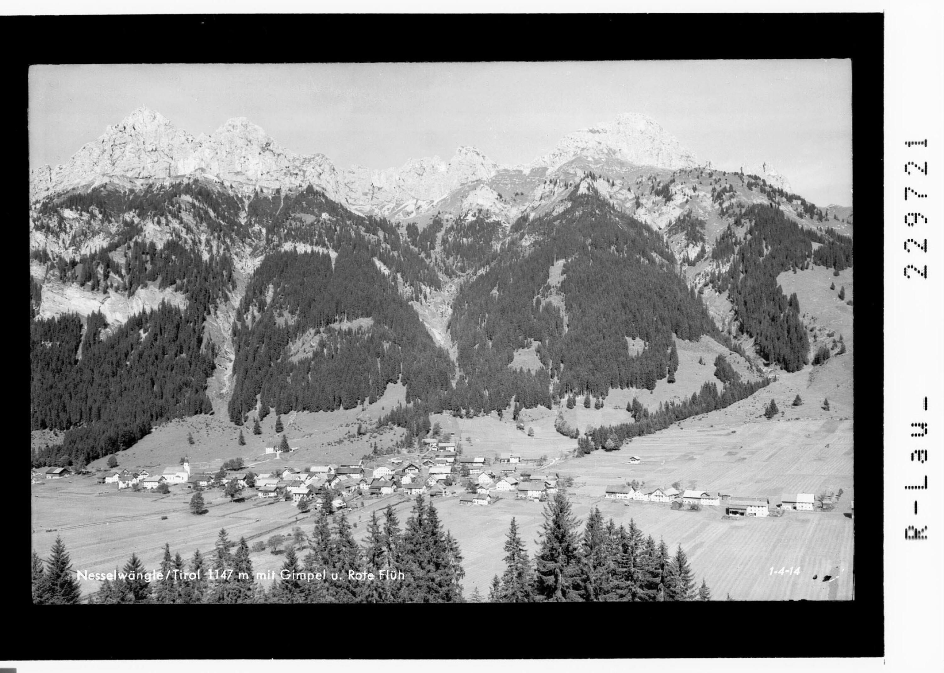 Nesselwängle / Tirol 1147 m mit Gimpel und Rote Flüh></div>


    <hr>
    <div class=