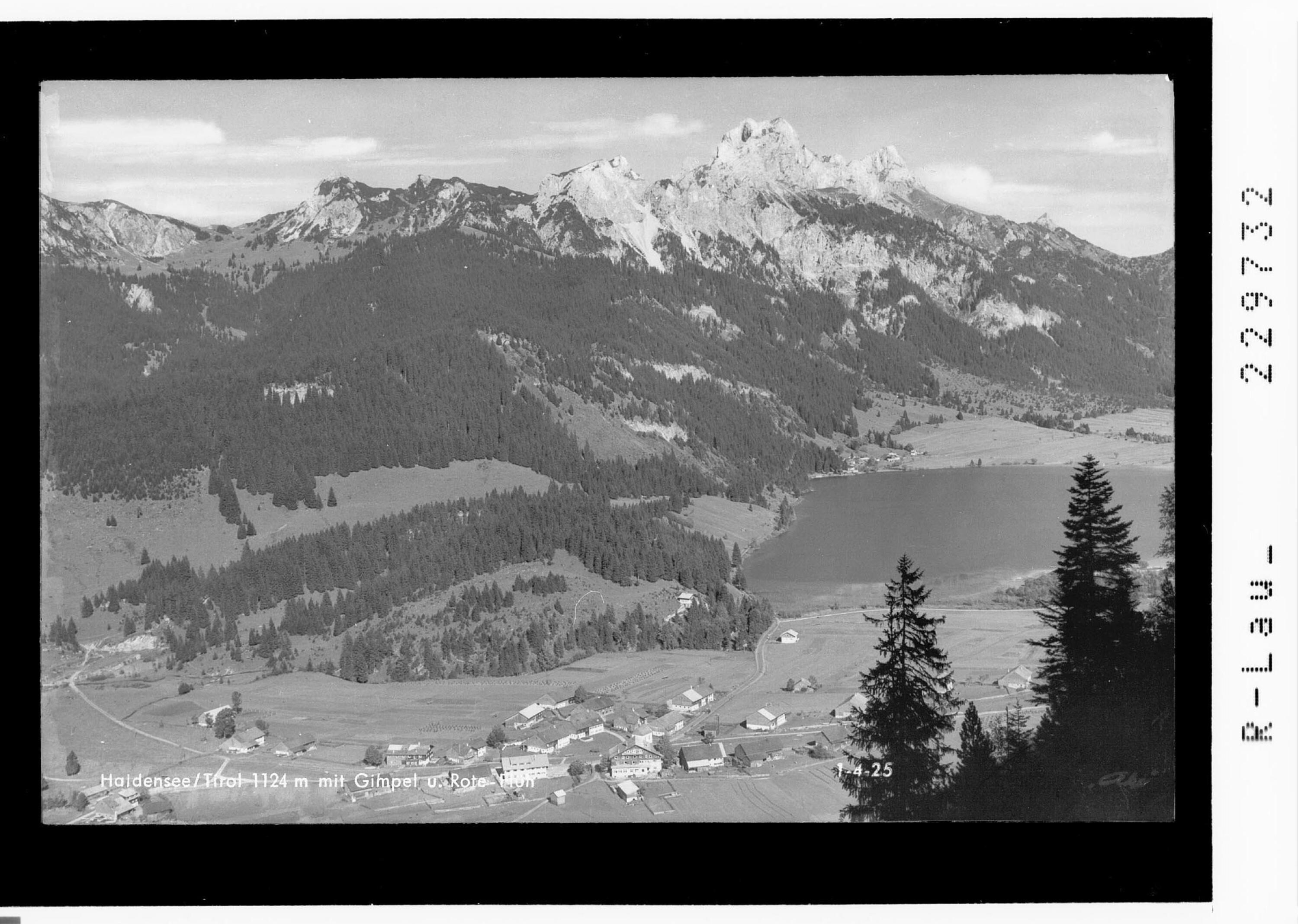 Haldensee / Tirol 1124 m mit Gimpel und Rote Flüh></div>


    <hr>
    <div class=