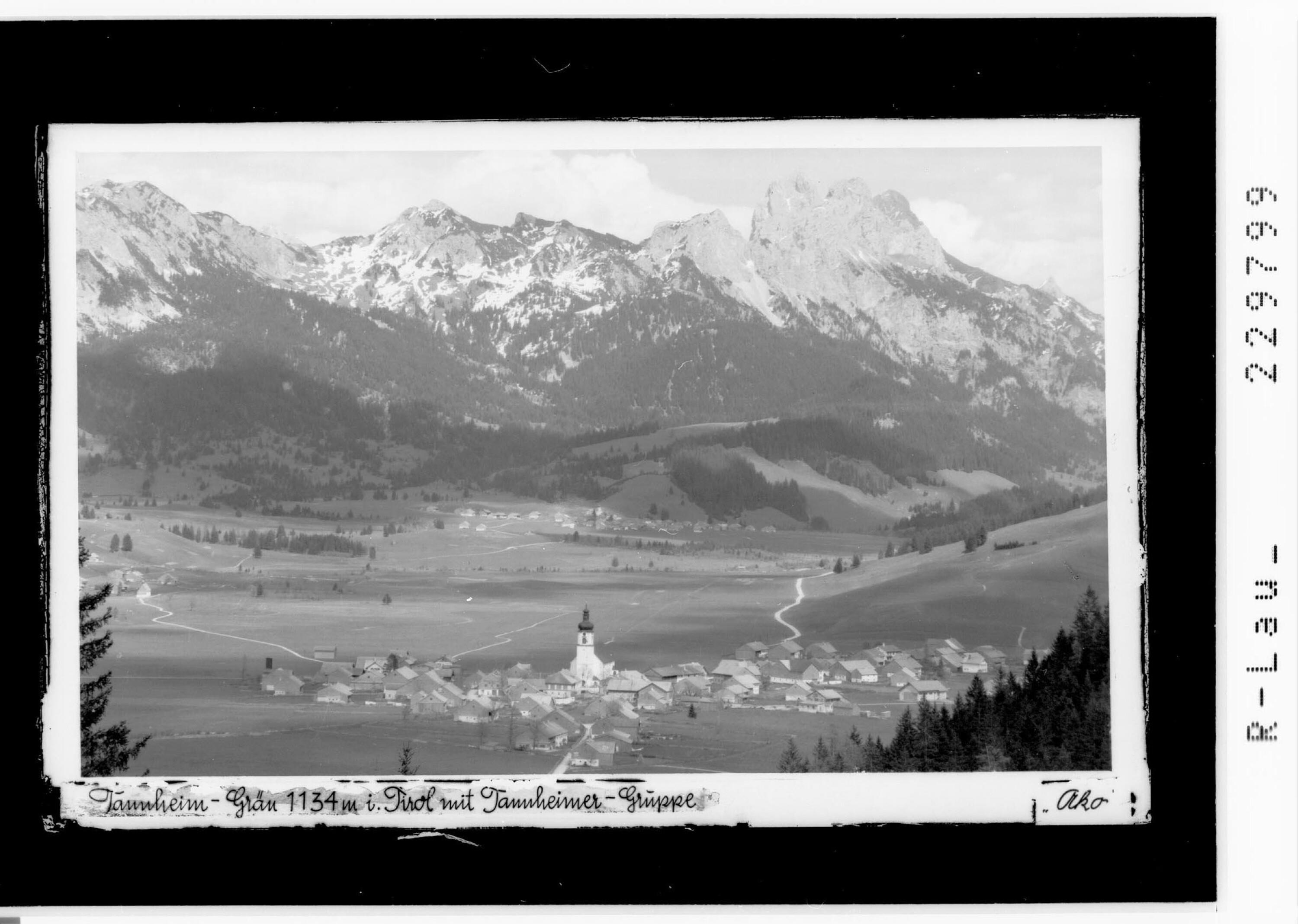 Tannheim - Grän / Tirol 1134 m mit Tannheimer Gruppe></div>


    <hr>
    <div class=