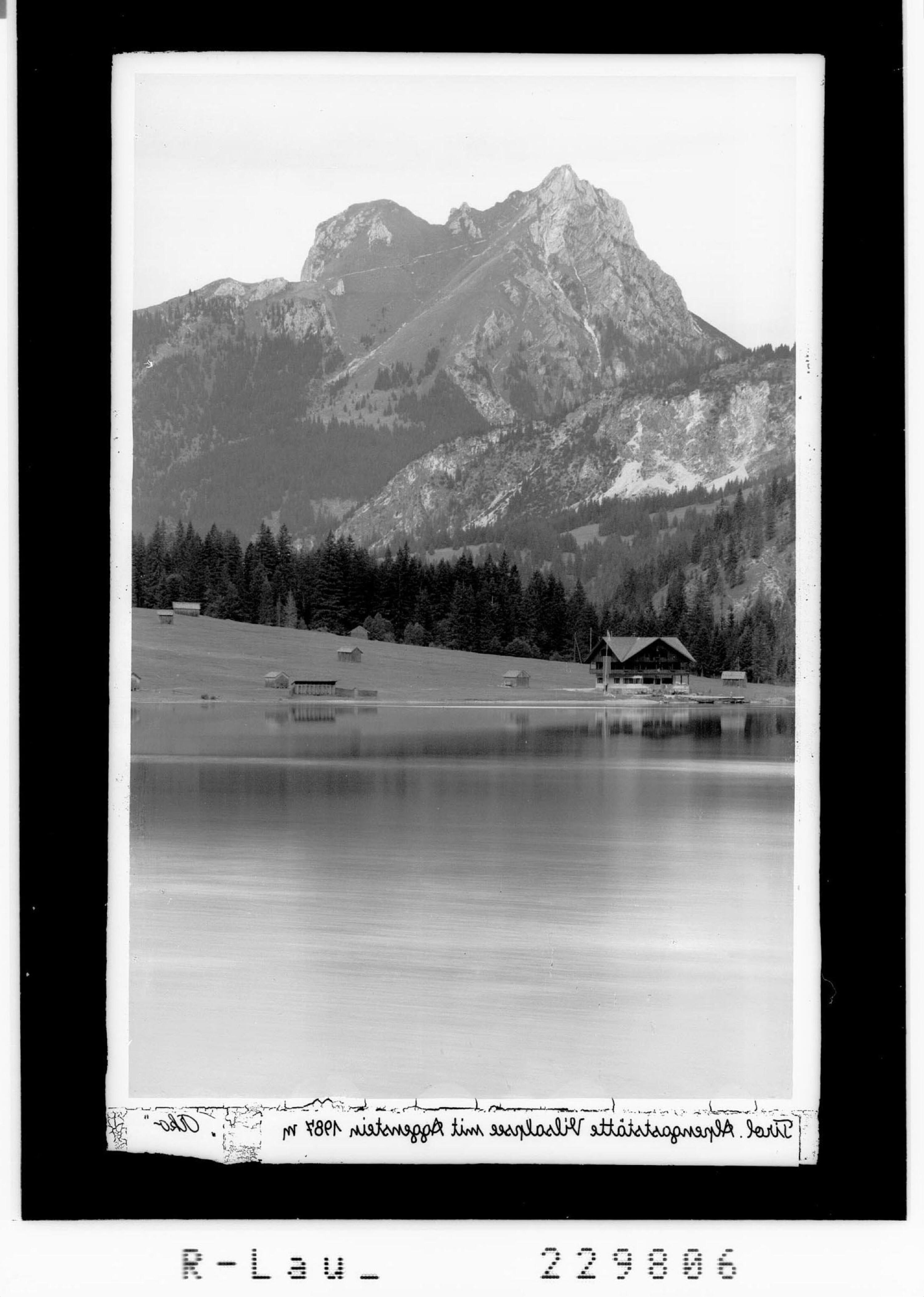 Tirol / Alpengaststätte am Vilsalpsee mit Aggenstein 1987 m></div>


    <hr>
    <div class=