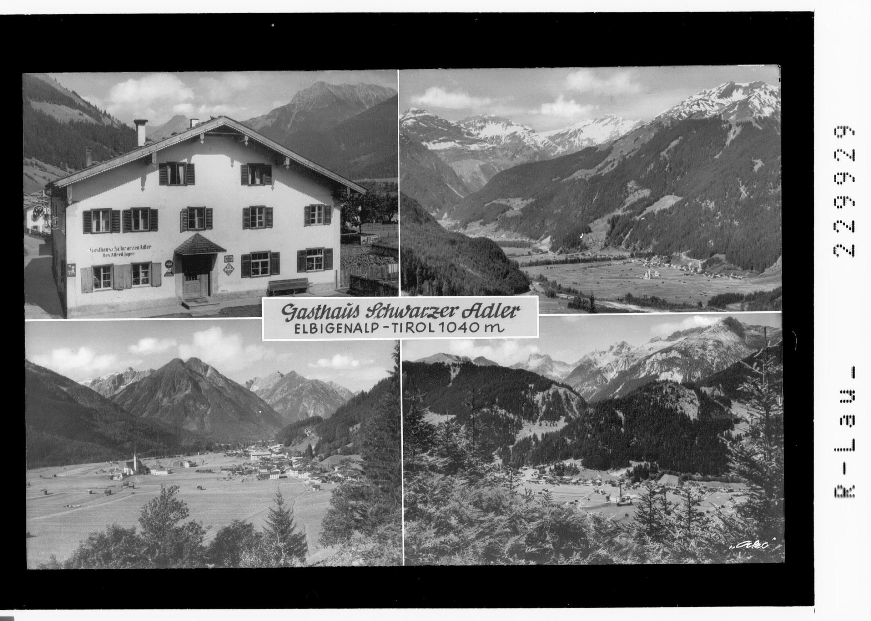 Gasthaus Schwarzer Adler / Elbigenalp - Tirol 1040 m></div>


    <hr>
    <div class=