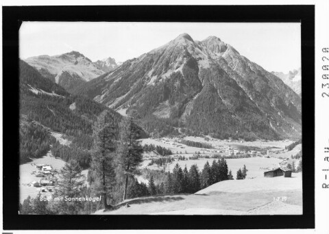 Madau gegen Ruitelspitze und Dreisattelscharte / Ausserfern Tirol von Kohlbauer