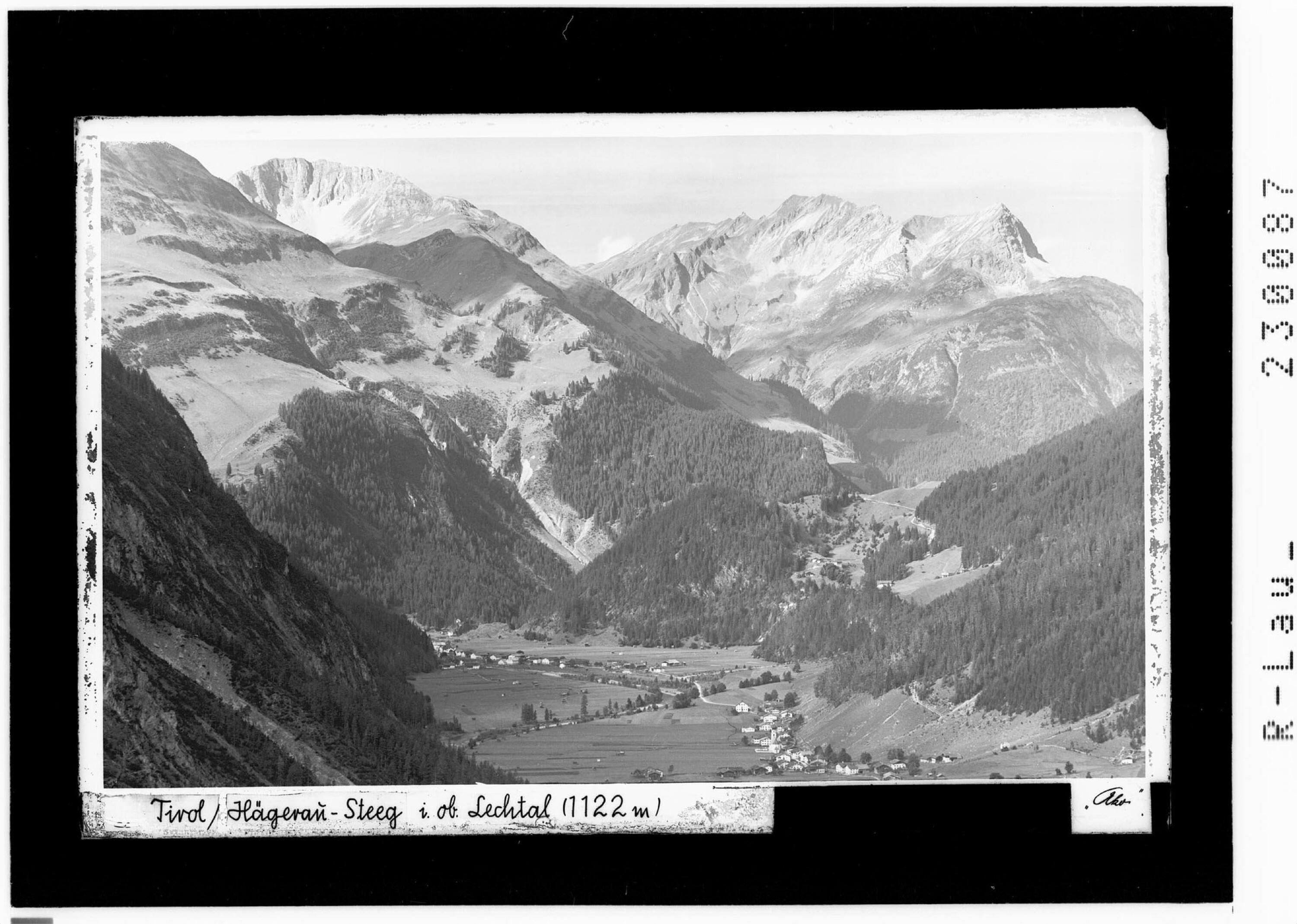 Tirol / Hägerau - Steeg im oberen Lechtal 1122 m></div>


    <hr>
    <div class=
