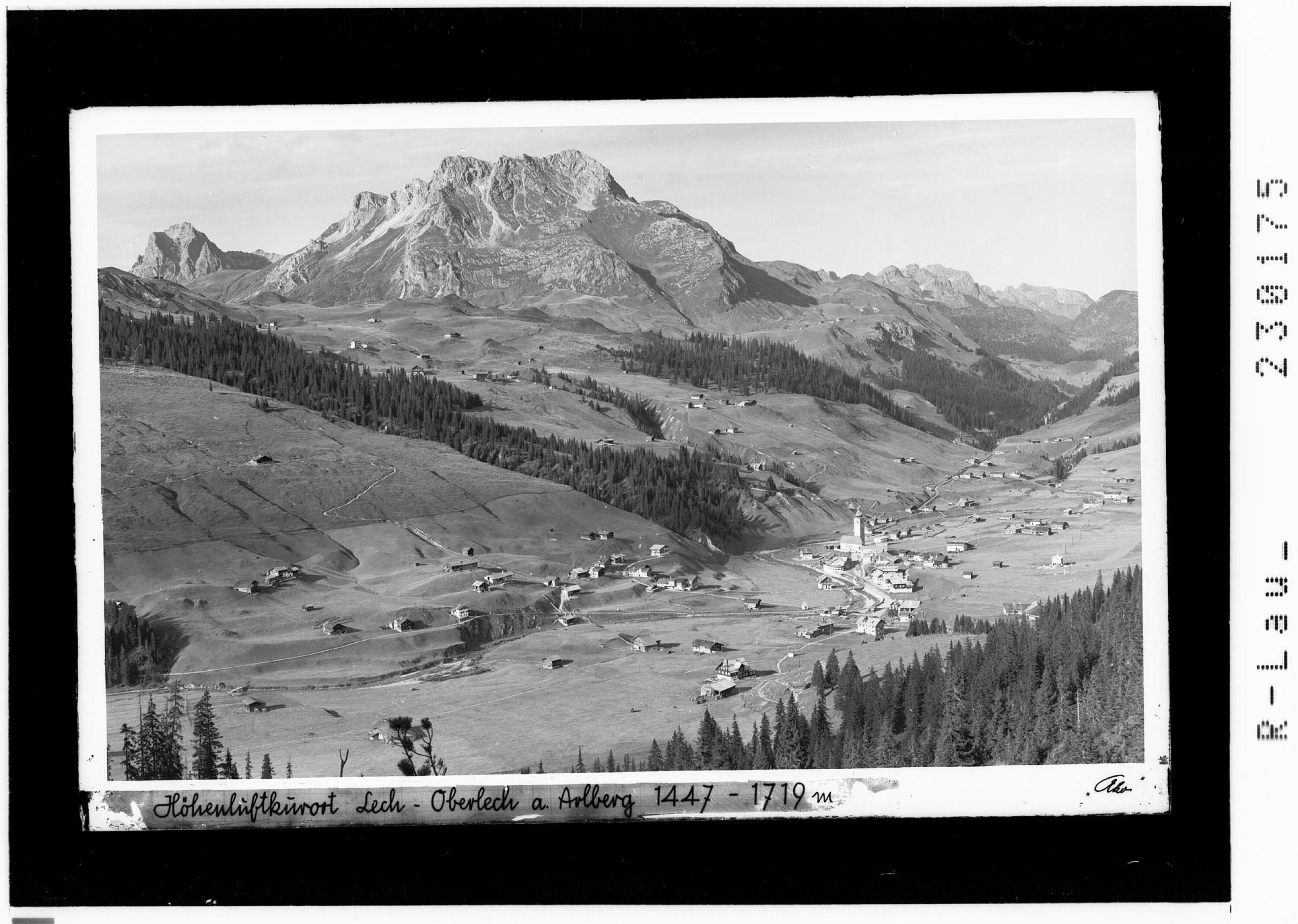 Höhenluftkurort Lech - Oberlech am Arlberg 1447 - 1719 m></div>


    <hr>
    <div class=