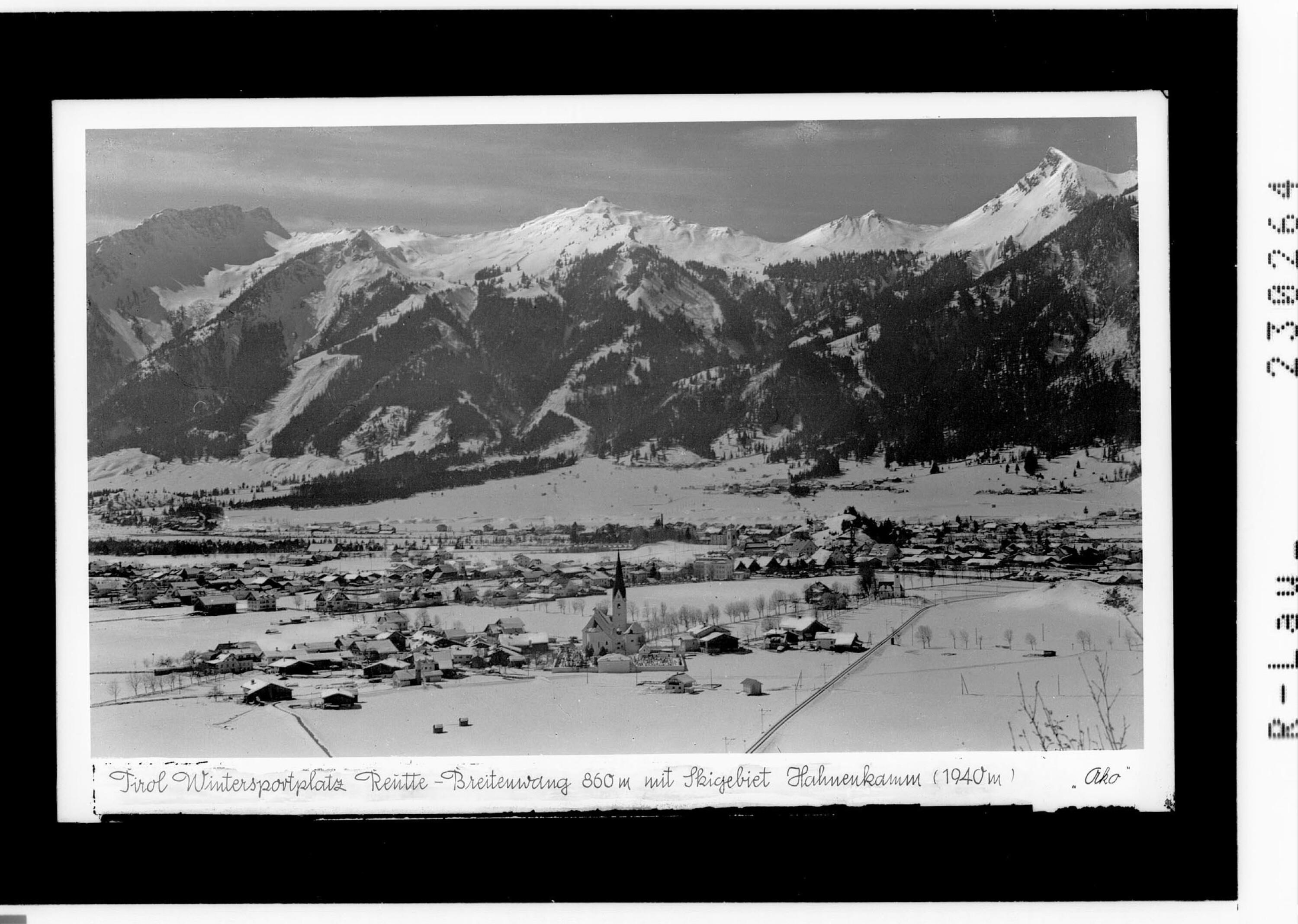 Tirol / Wintersportplatz Reutte - Breitenwang 850 m mit Skigebiet Hahnenkamm 1940 m></div>


    <hr>
    <div class=