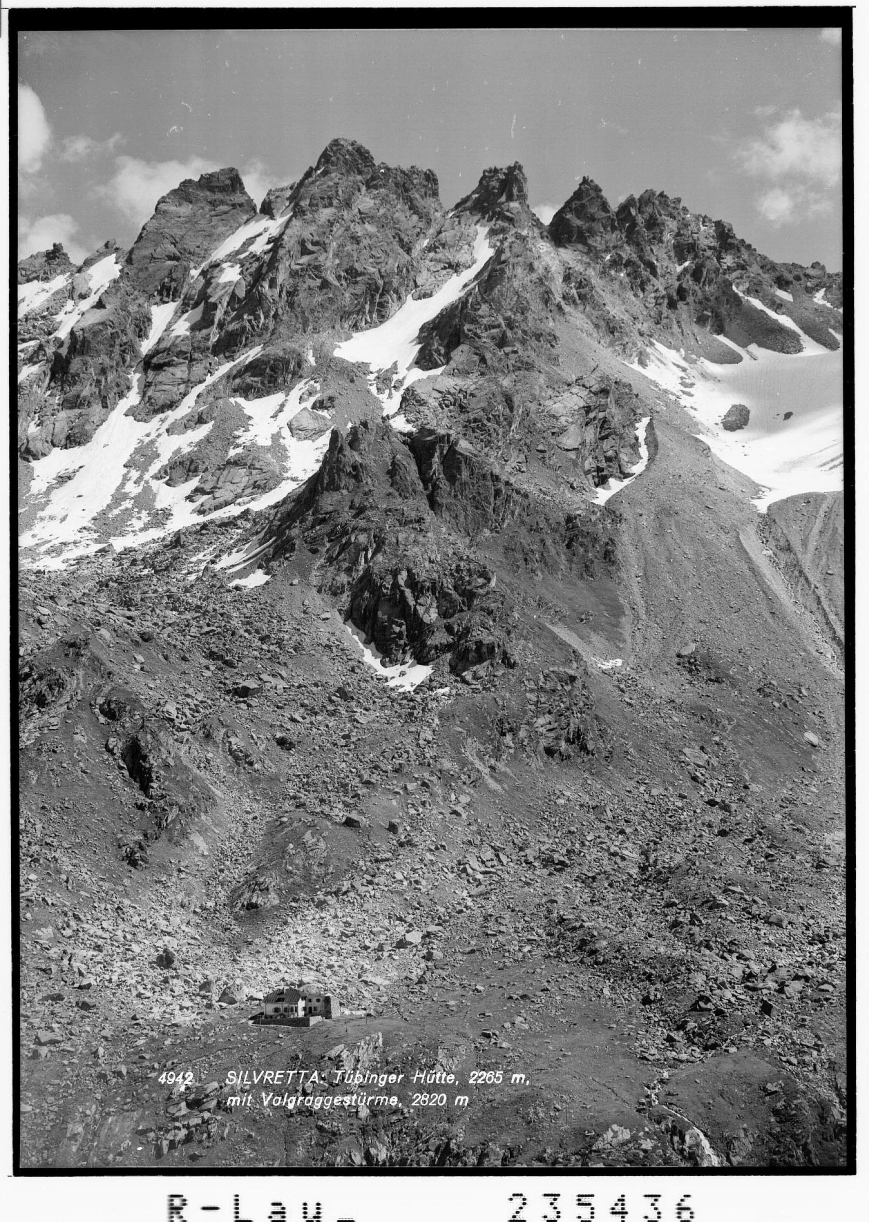 Silvretta / Tübinger Hütte 2265 m mit Valgraggestürme></div>


    <hr>
    <div class=