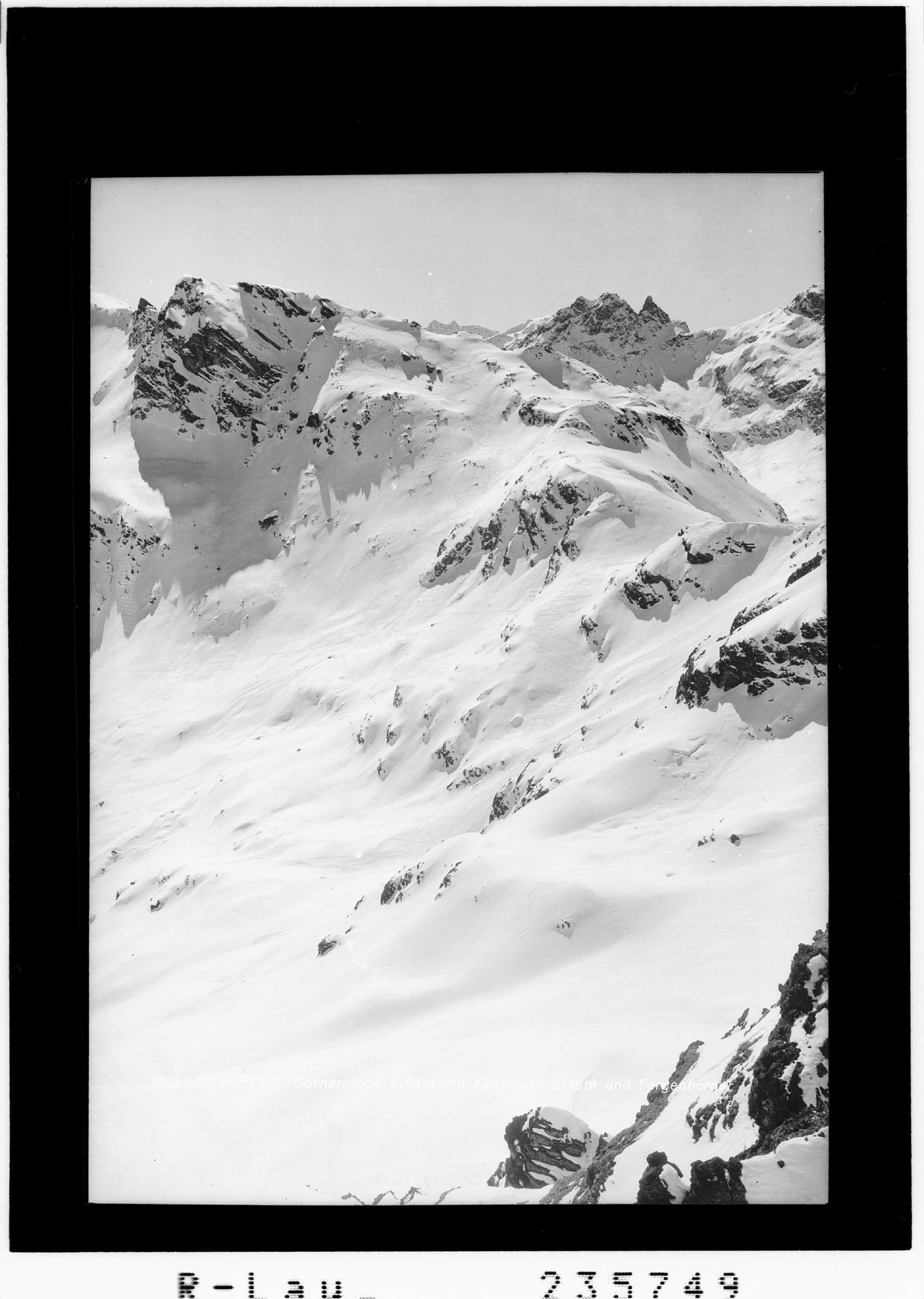 Silvretta / Garnerajoch 2489 m mit Kessihorn 2746 m und Fergenhörner></div>


    <hr>
    <div class=