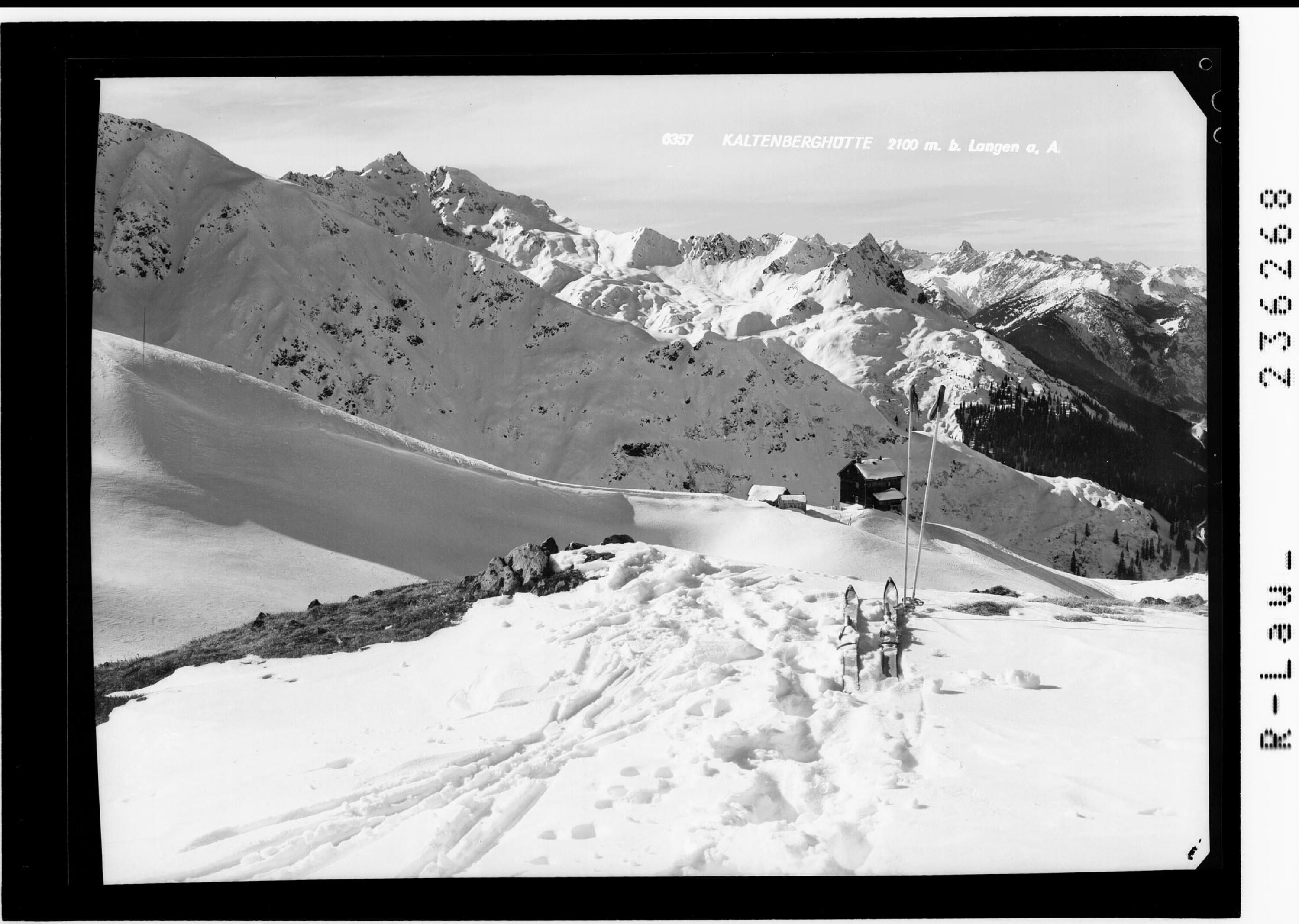 Kaltenberghütte 2100 m bei Langen am Arlberg></div>


    <hr>
    <div class=