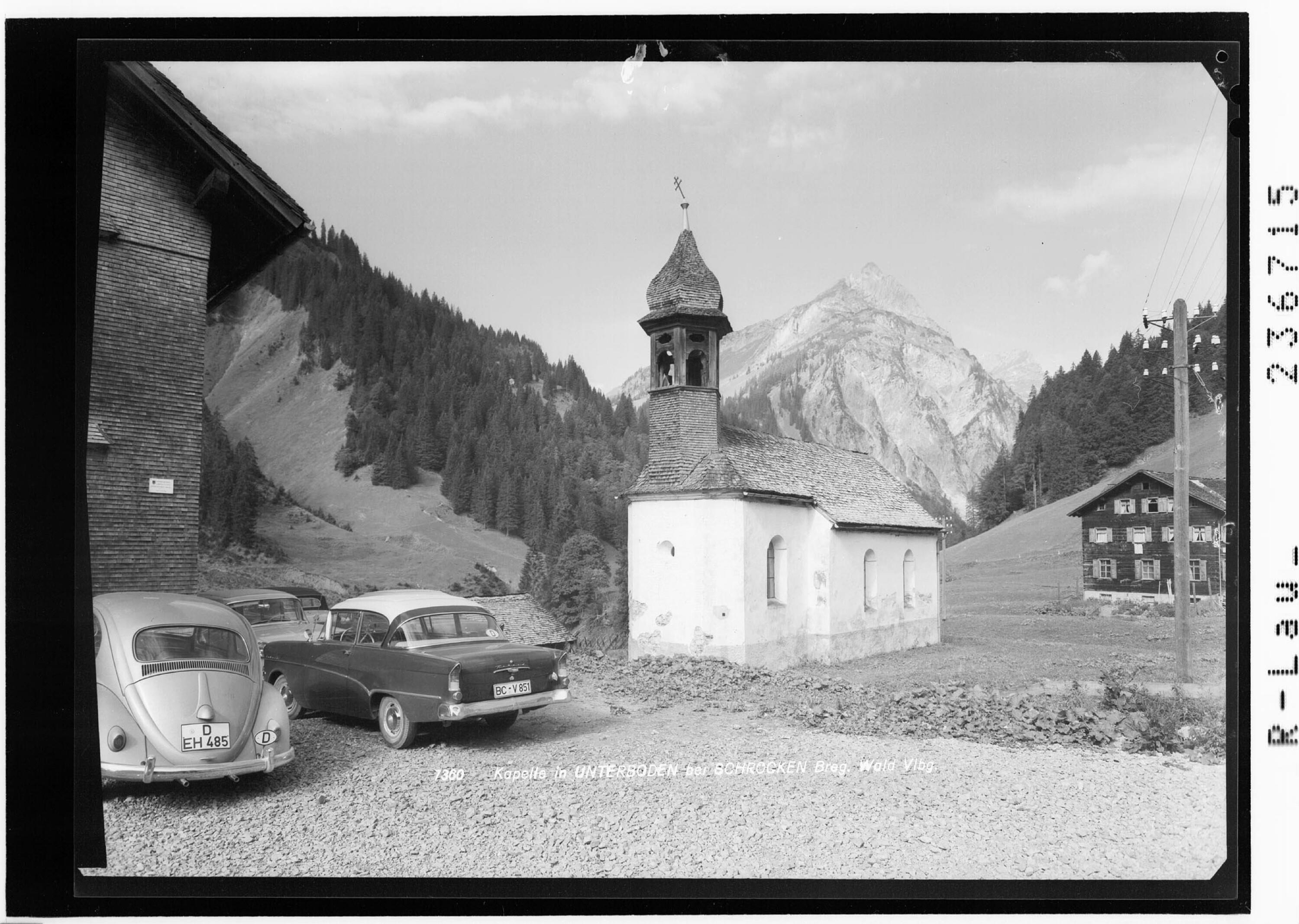Kapelle in Unterboden bei Schröcken / Bregenzer Wald / Vorarlberg></div>


    <hr>
    <div class=
