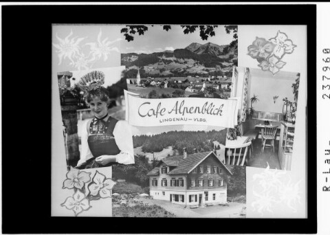 Cafe Alpenblick / Lingenau - Vorarlberg von Rhomberg